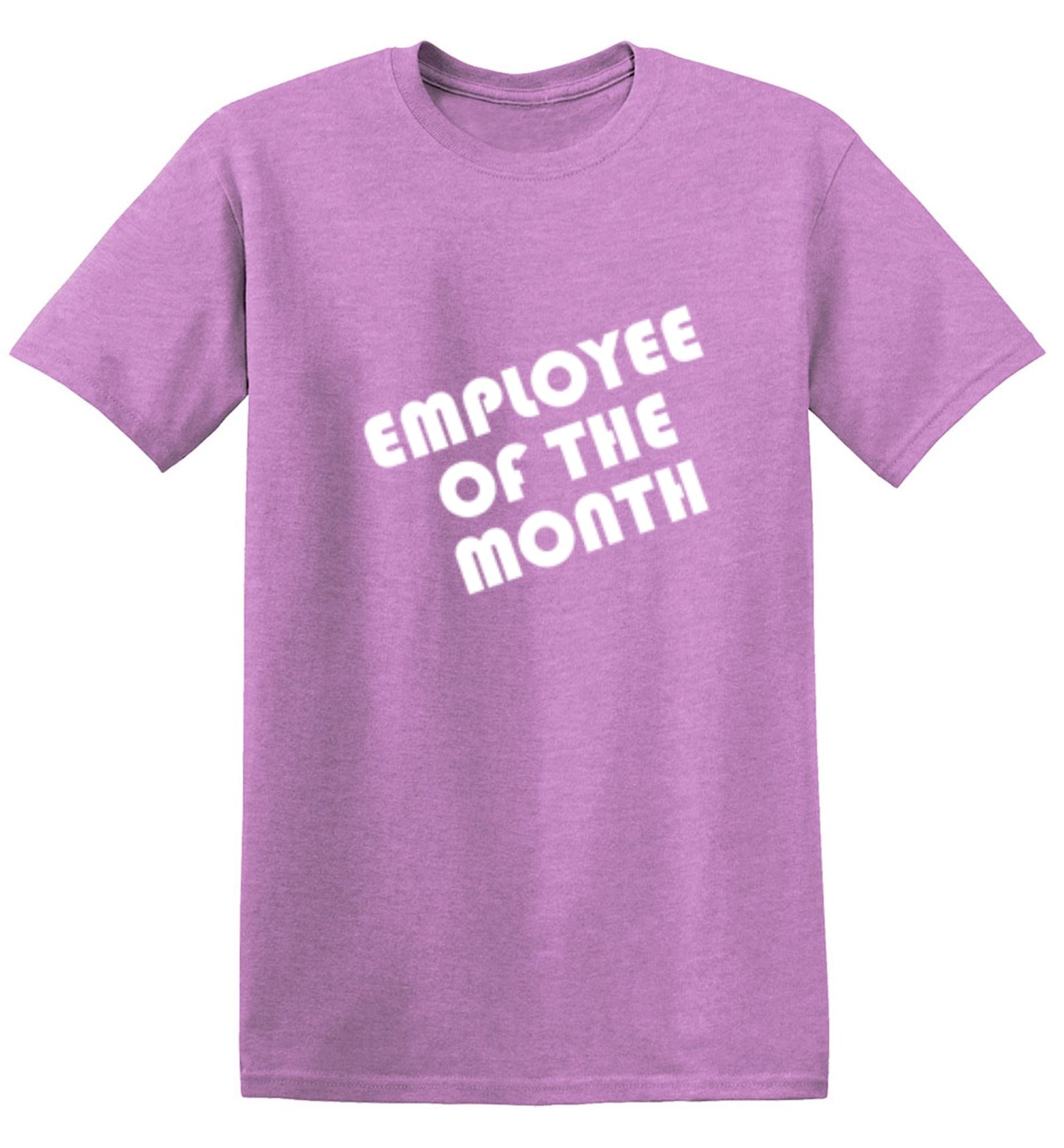 Funny T-Shirts design "Employee Of The Month"