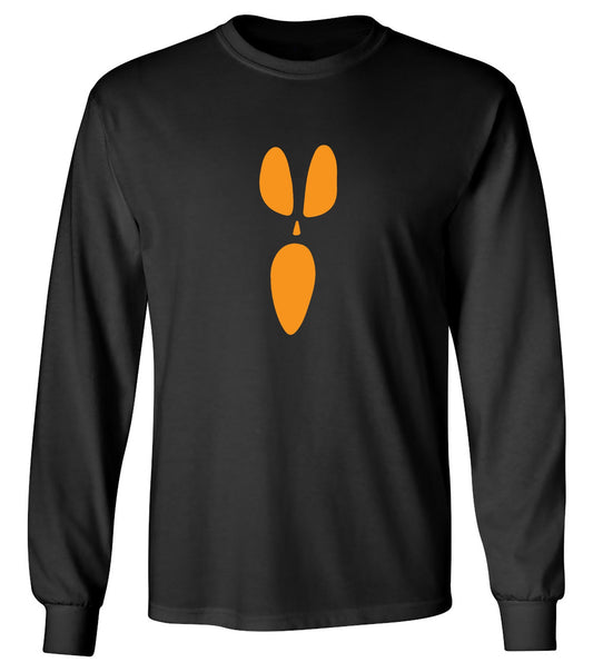 Funny T-Shirts design "Pumpkin O Face T-Shirt - Long Sleeve"