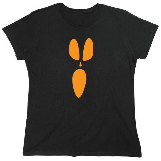 Funny T-Shirts design "Pumpkin O Face T-Shirt - Womens"