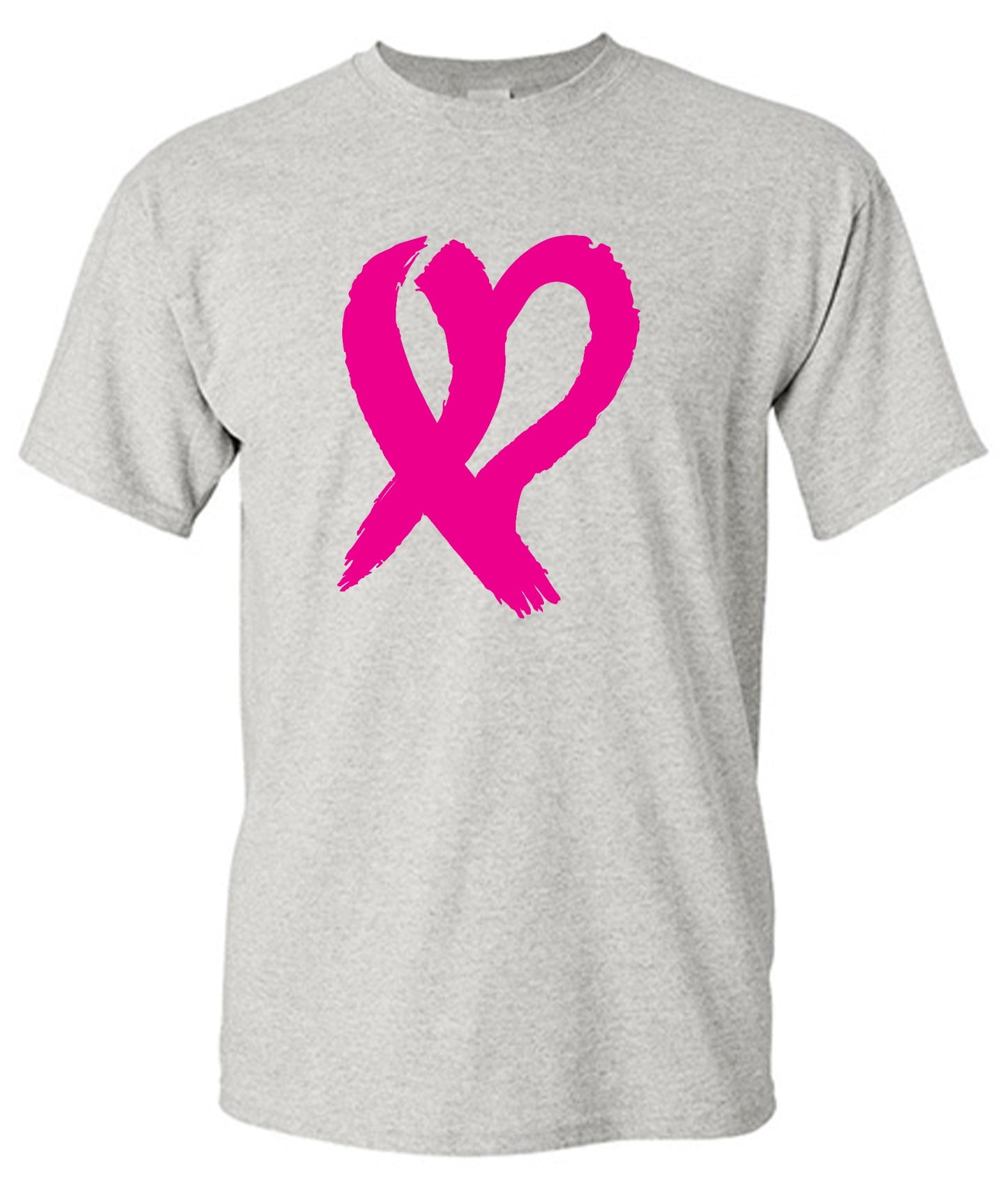 Funny T-Shirts design "Heart Ribbon T Shirt - Ring Spun Tee"