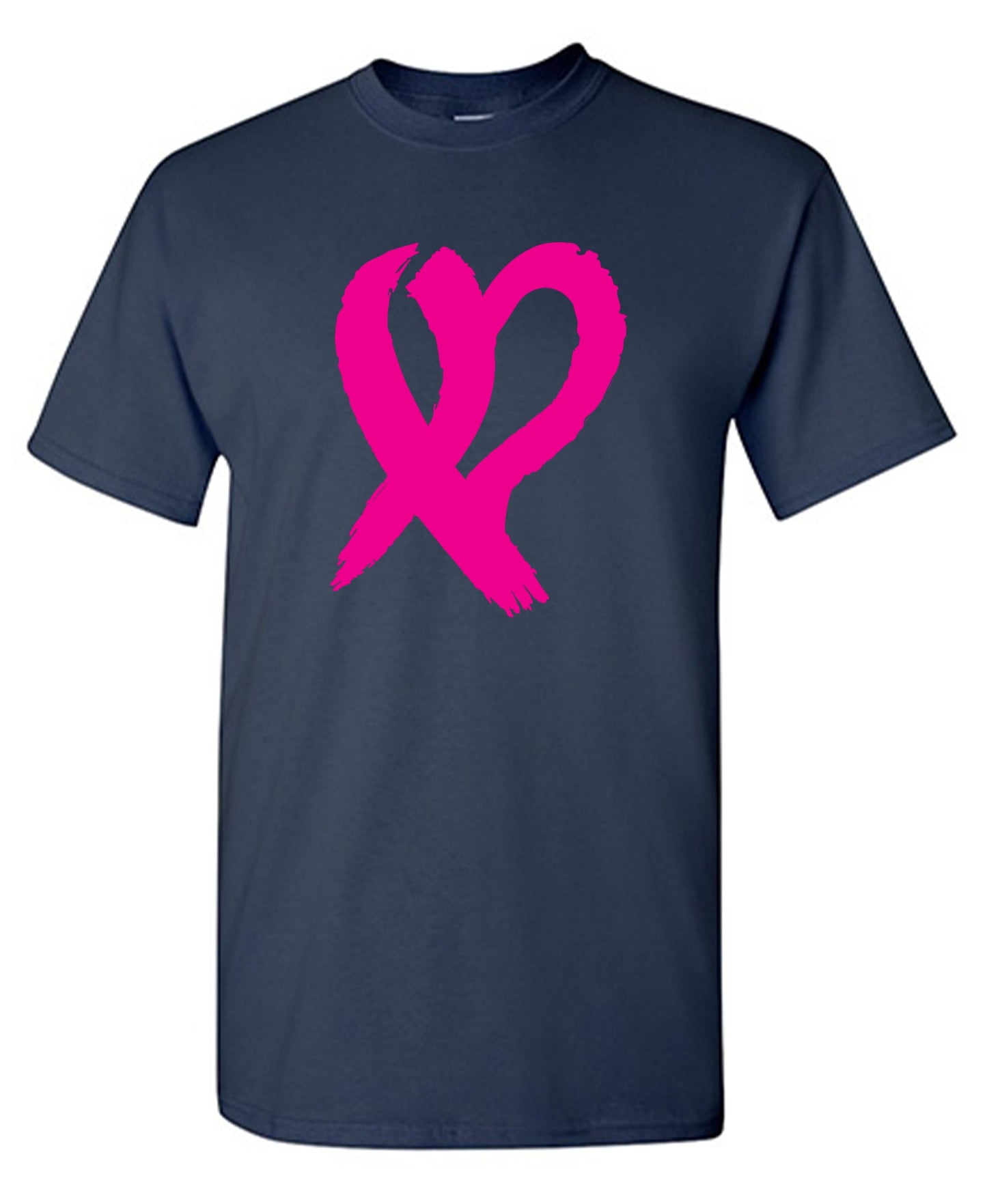 Funny T-Shirts design "Heart Ribbon T Shirt - Ring Spun Tee"