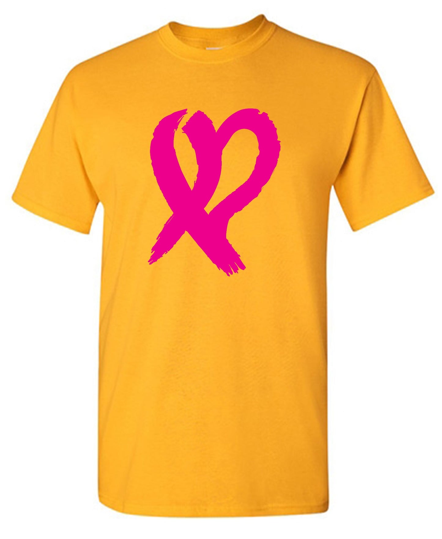 Funny T-Shirts design "Heart Ribbon T Shirt - Ring Spun Tee"