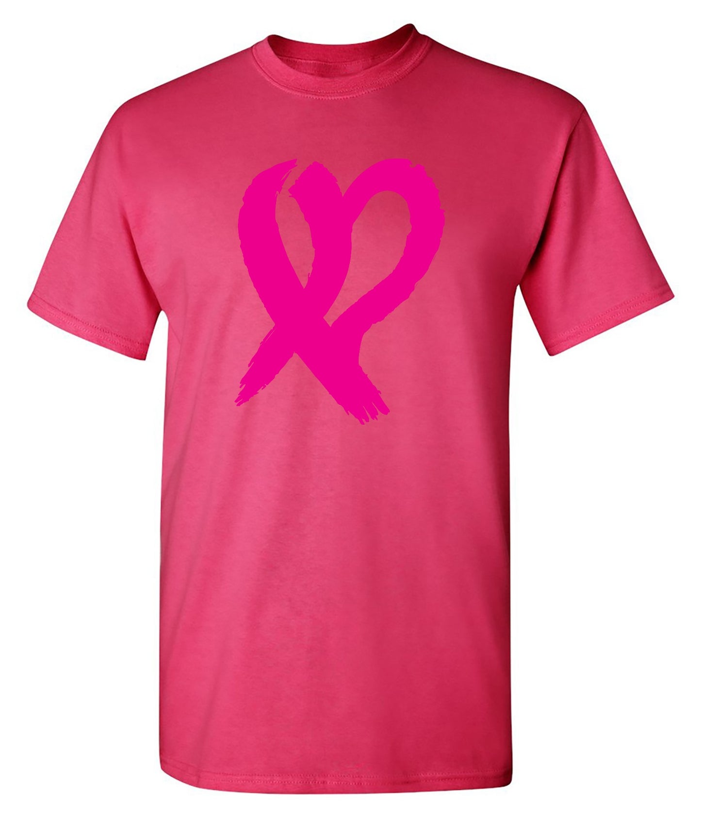 Funny T-Shirts design "Heart Ribbon T Shirt - Ring Spun Tee"