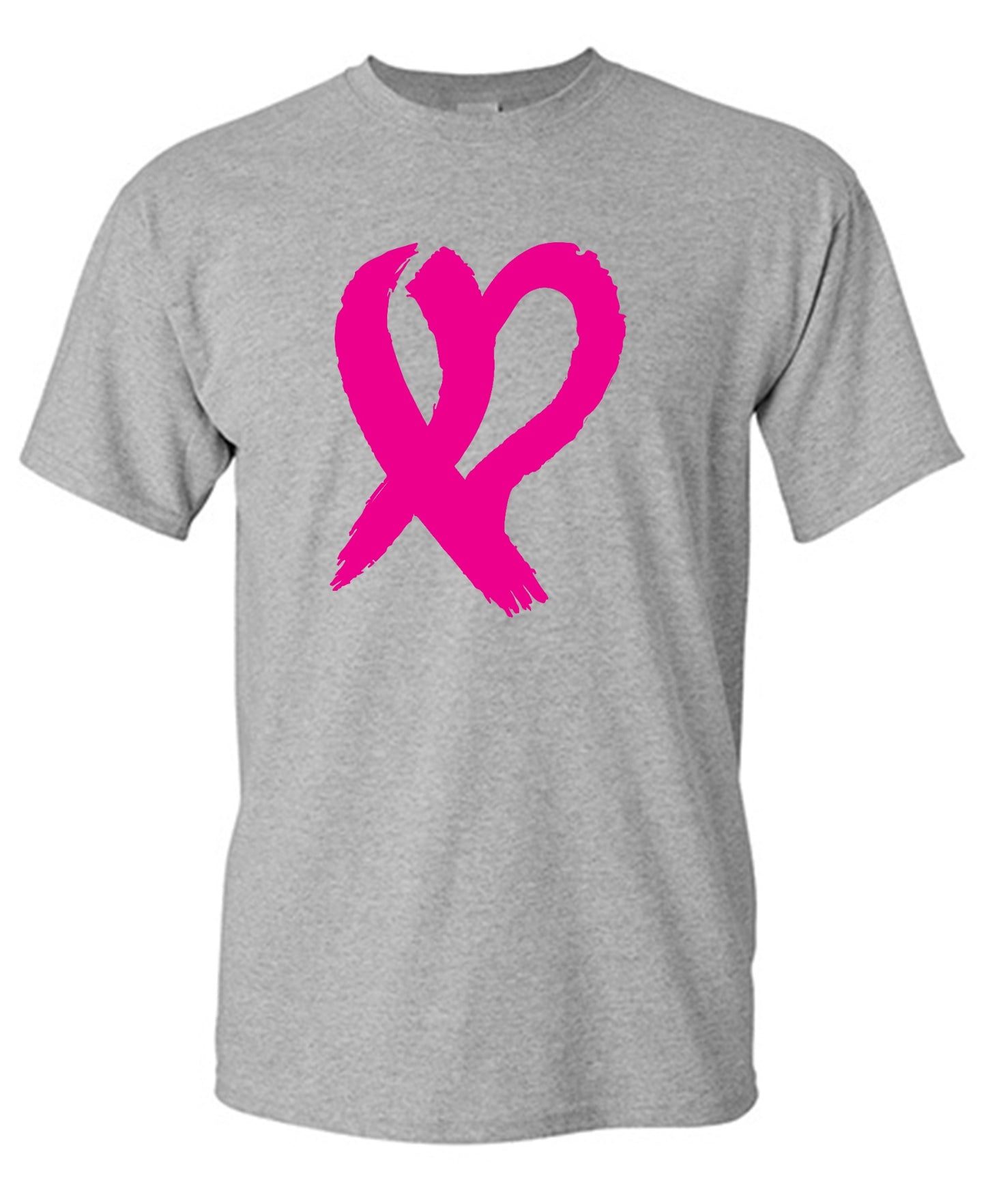 Funny T-Shirts design "Heart Ribbon T Shirt - Ring Spun Tee"