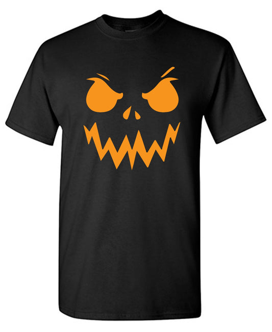 Funny T-Shirts design "Mean Pumpkin Tee"