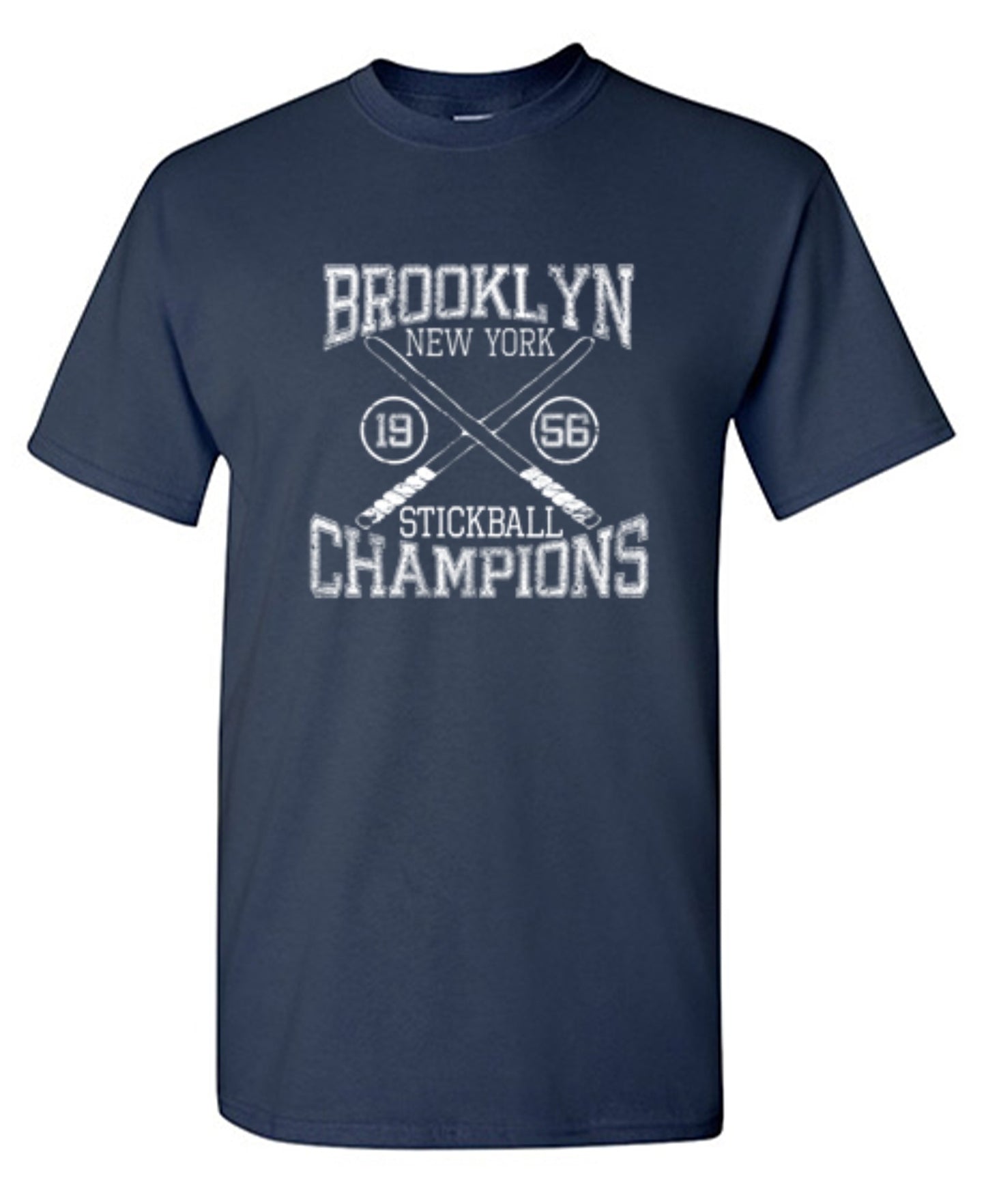 Funny T-Shirts design "Brooklyn Stickball Champions T-Shirt"