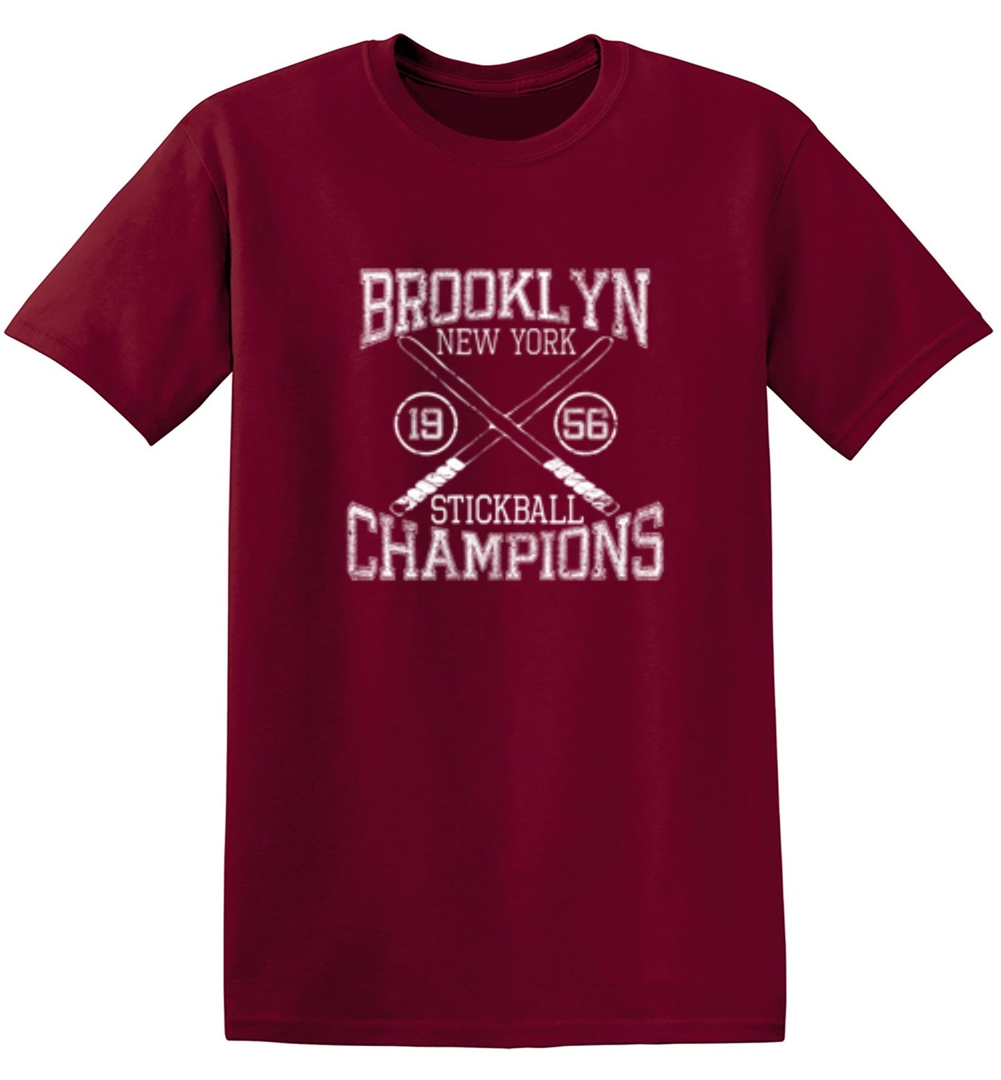 Funny T-Shirts design "Brooklyn Stickball Champions T-Shirt"