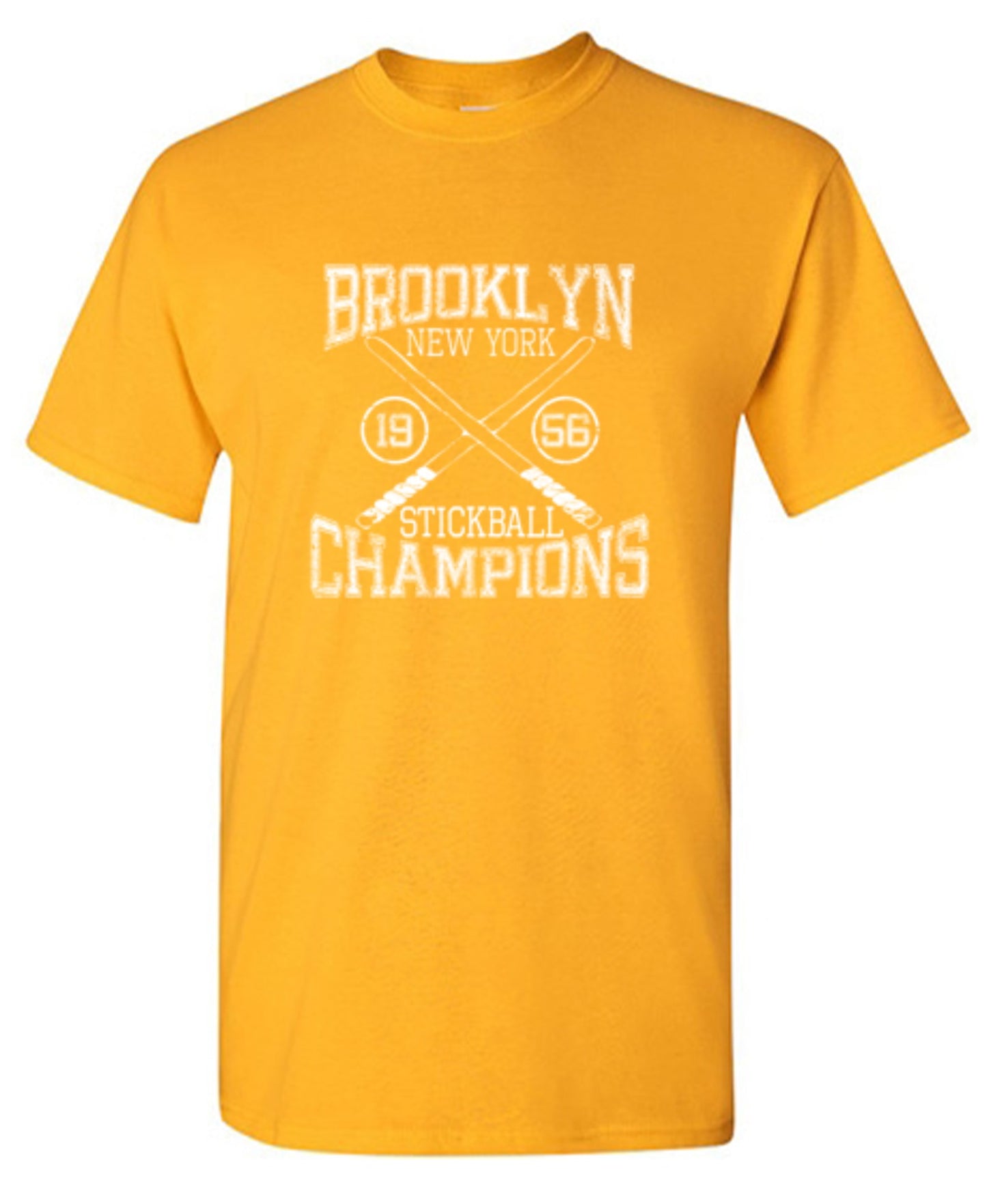 Funny T-Shirts design "Brooklyn Stickball Champions T-Shirt"