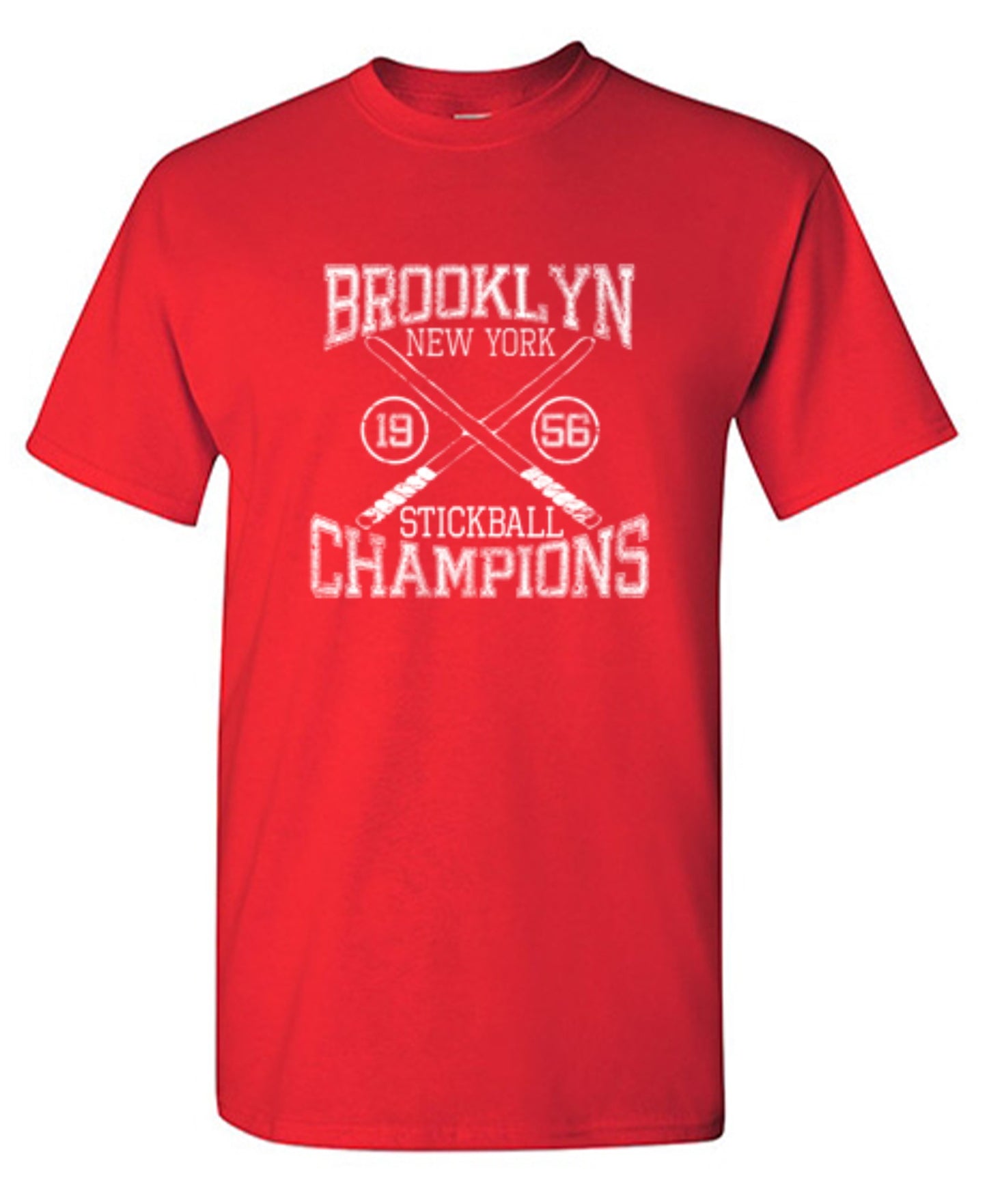 Funny T-Shirts design "Brooklyn Stickball Champions T-Shirt"
