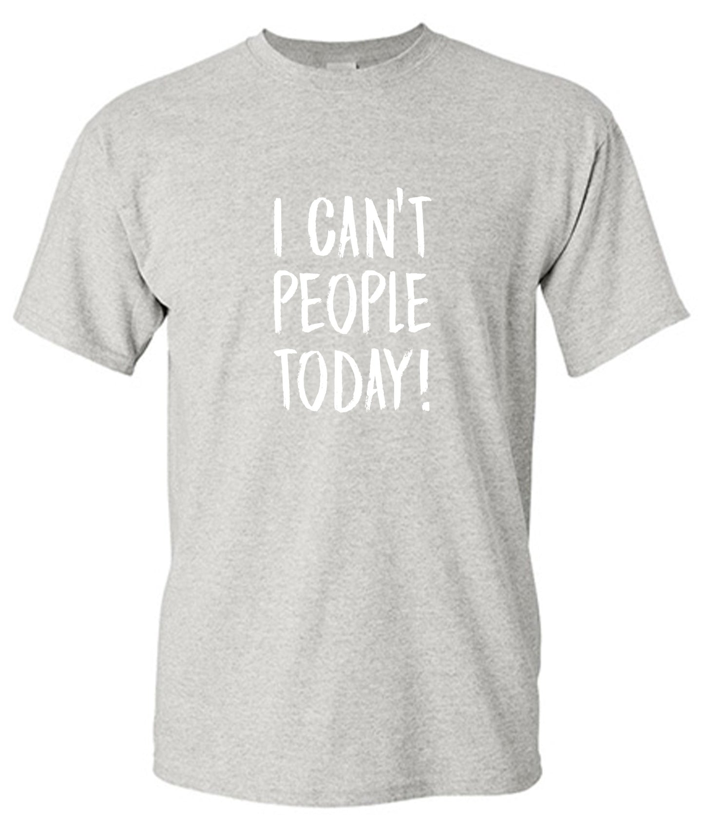 Funny T-Shirts design "I Can't People Today, Graphic T Shirt - Youth"