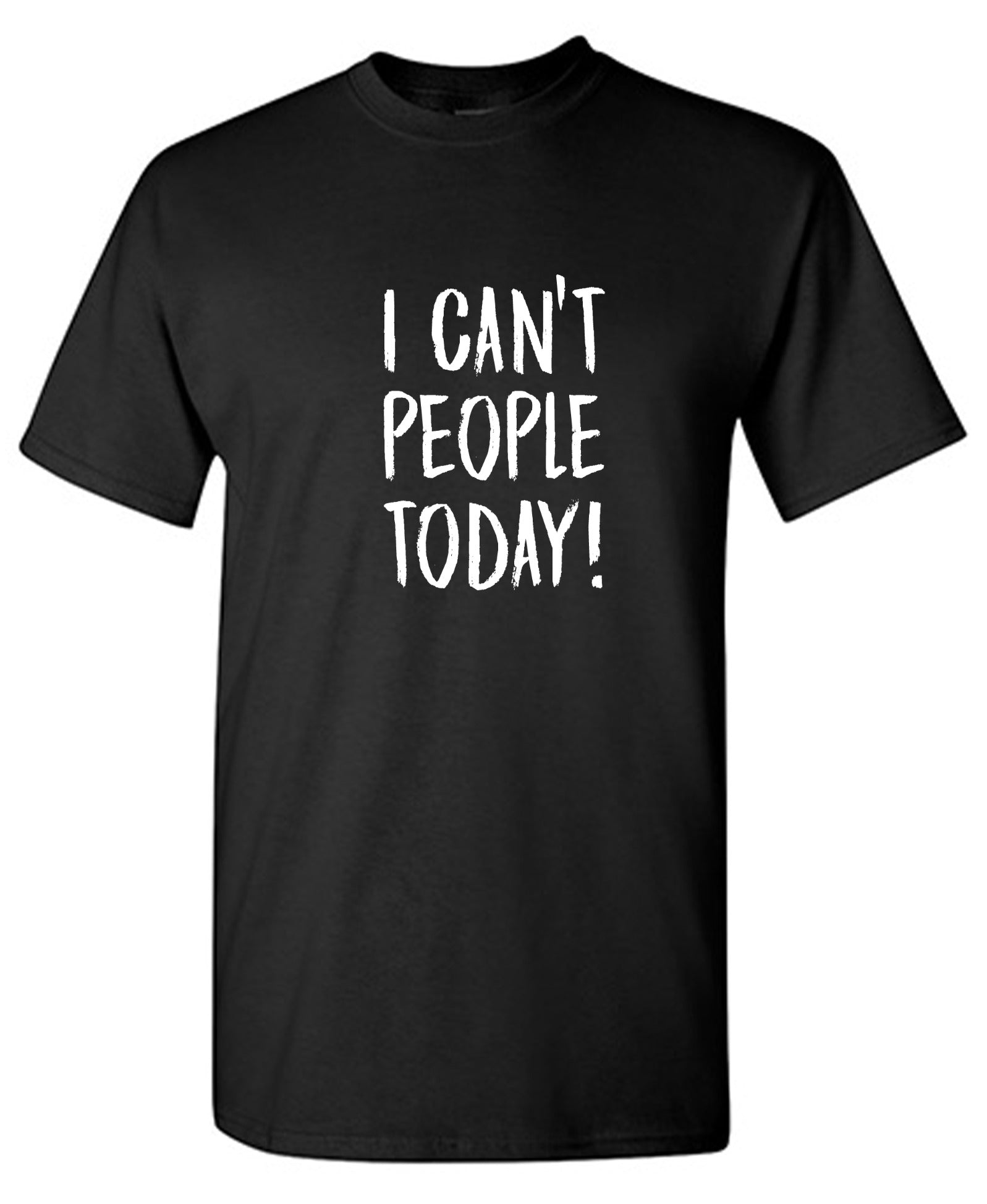 Funny T-Shirts design "I Can't People Today, Graphic T Shirt - Youth"