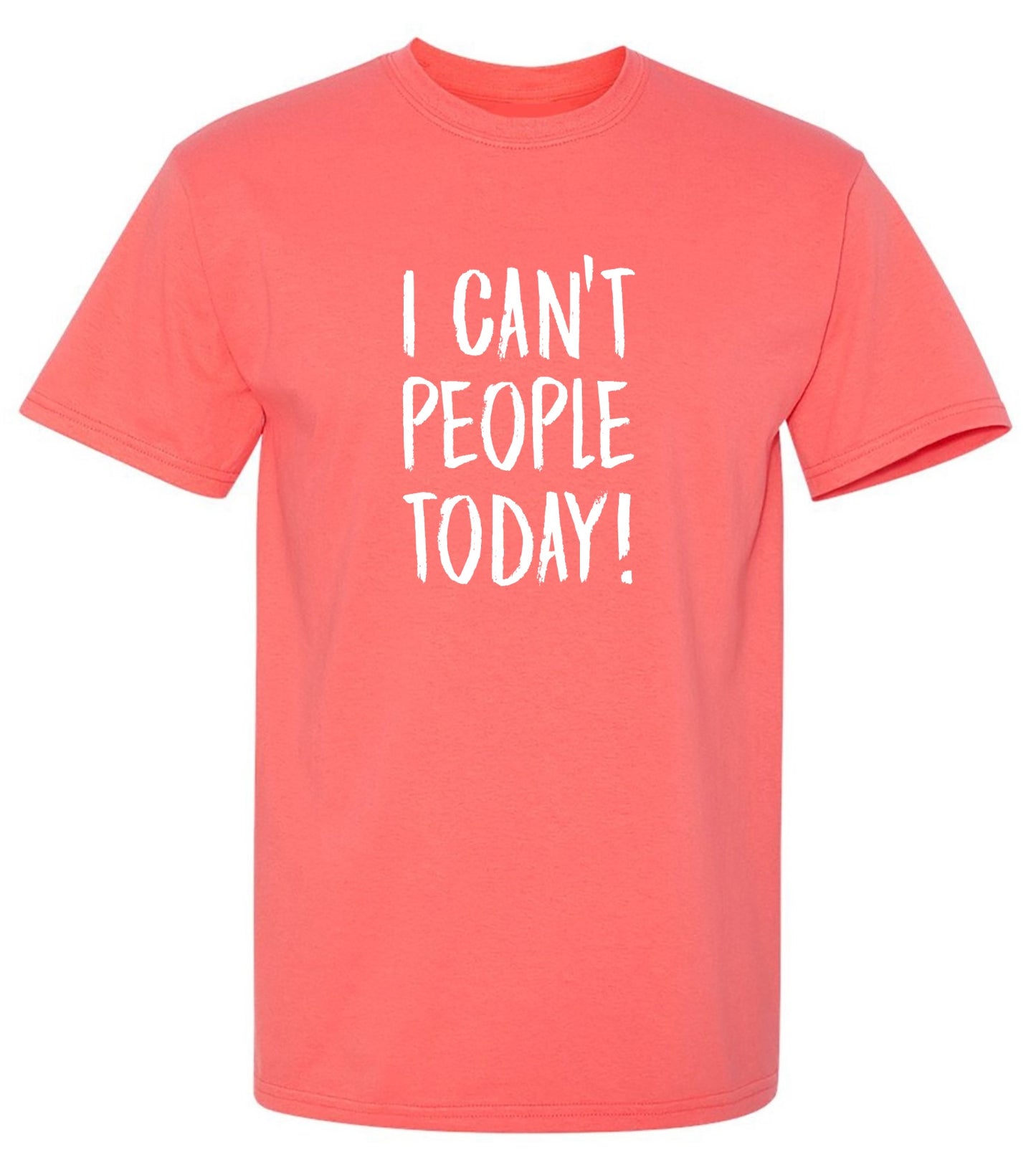 Funny T-Shirts design "I Can't People Today, Graphic T Shirt - Youth"