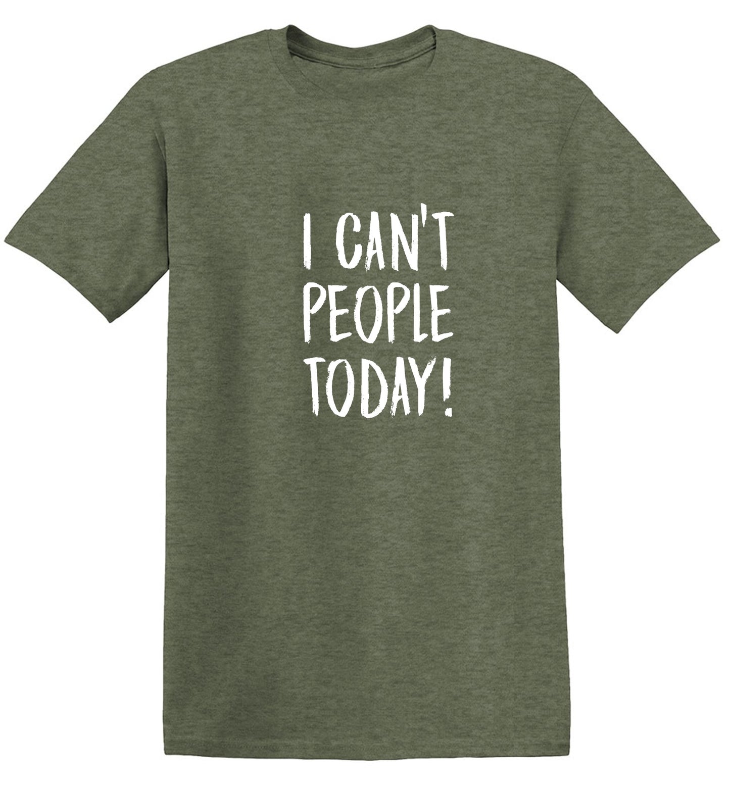 Funny T-Shirts design "I Can't People Today, Graphic T Shirt - Youth"