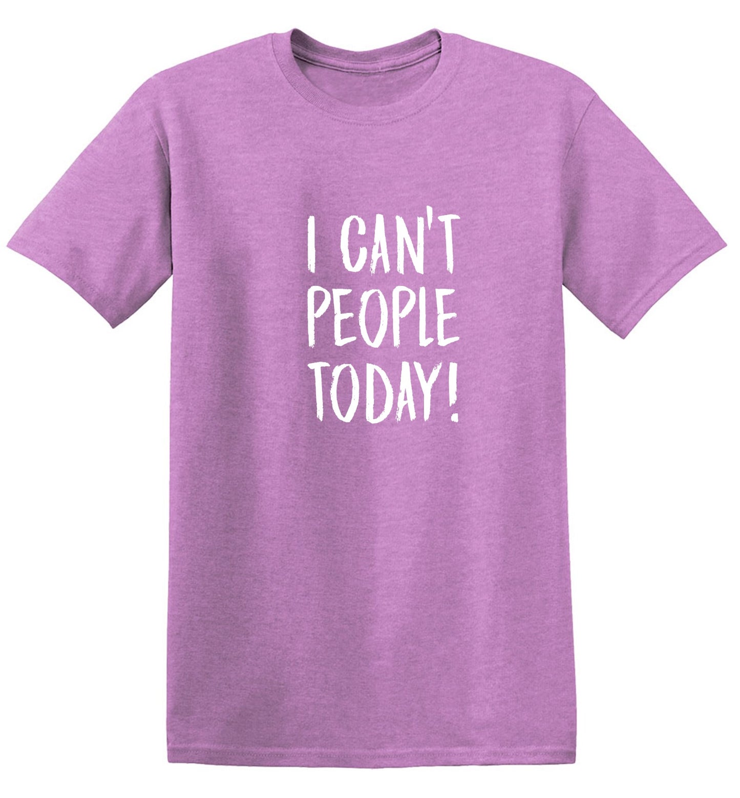 Funny T-Shirts design "I Can't People Today, Graphic T Shirt - Youth"