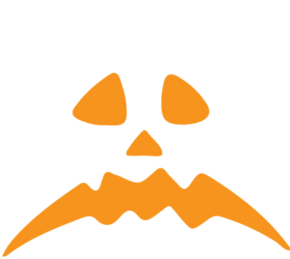 Funny T-Shirts design "Pumpkin Frown T-Shirt"