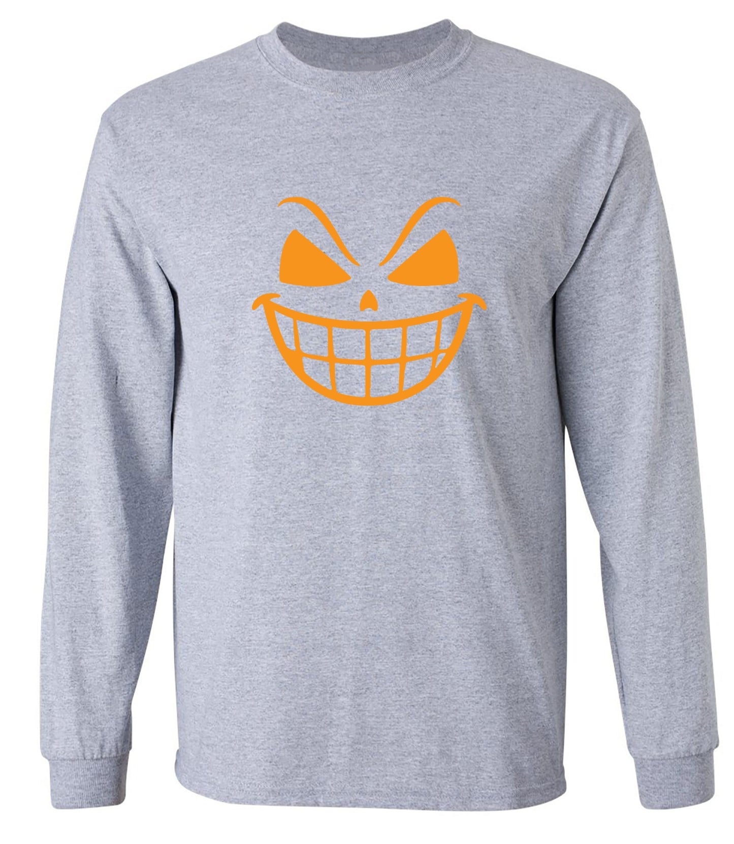 Funny T-Shirts design "Pumpkin Teeth Shirt - Long Sleeve"