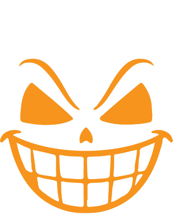 Funny T-Shirts design "Pumpkin Teeth Shirt"