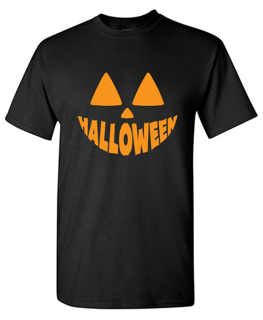 Pumpkin Design Halloween Tee - Roadkill T-Shirts