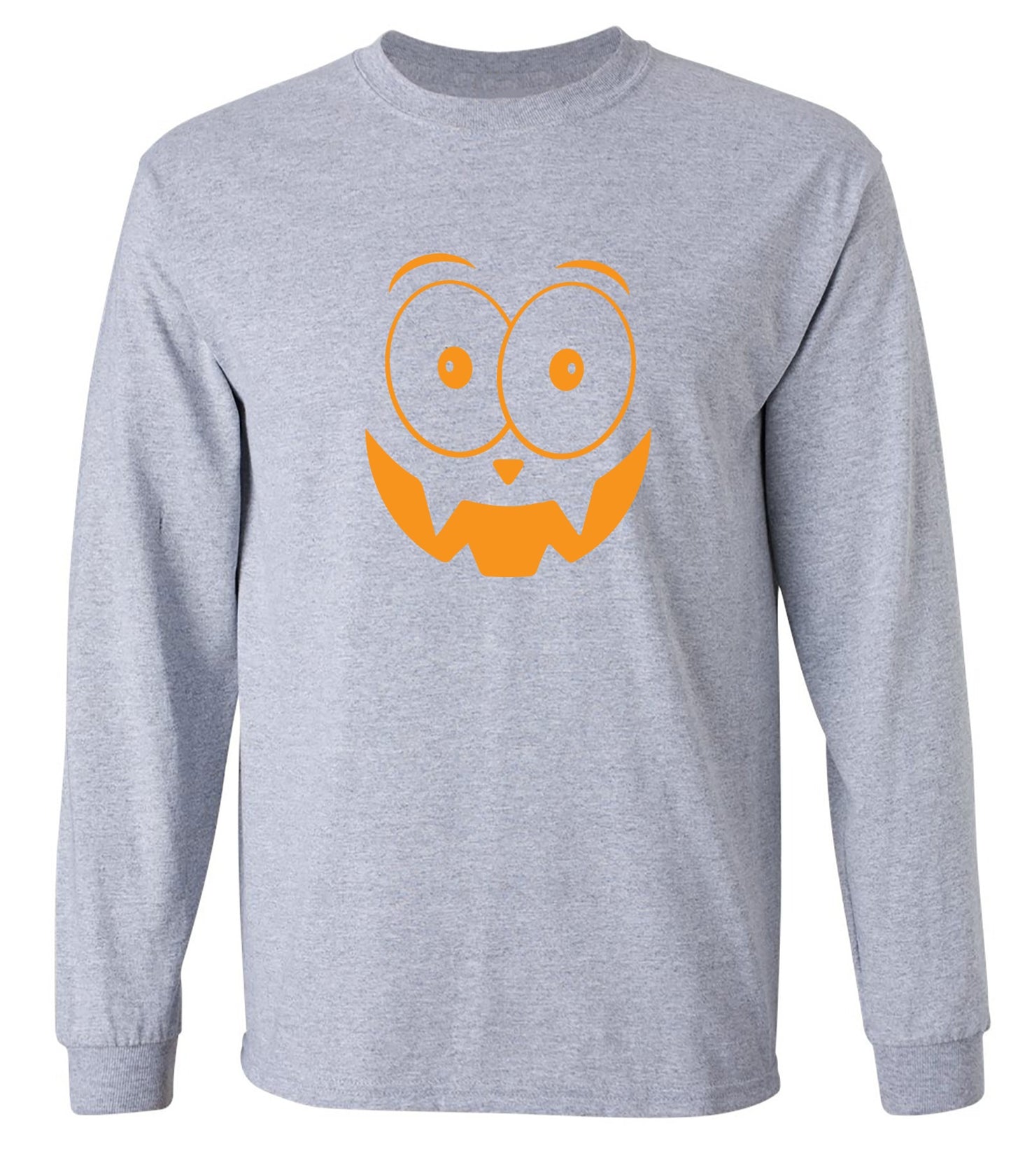 Funny T-Shirts design "Pumpkin Big Eyes T Shirt - Long Sleeve"