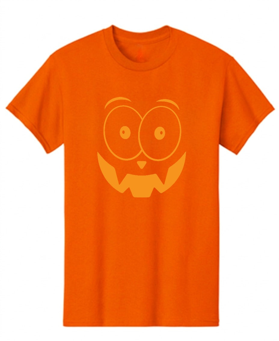 Funny T-Shirts design "Pumpkin Big Eyes T Shirt - Youth"