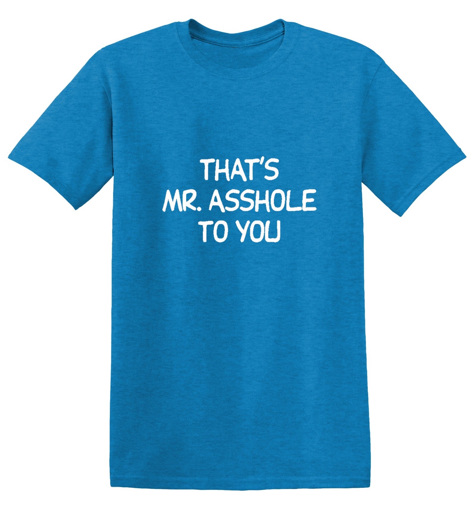 Funny T-Shirts design "That's Mr. Asshole To You"