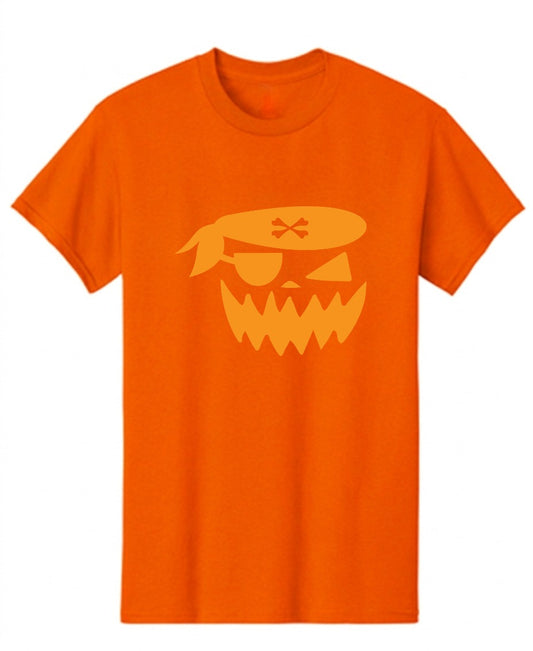 Funny T-Shirts design "Pirate Pumpkin T-Shirt"