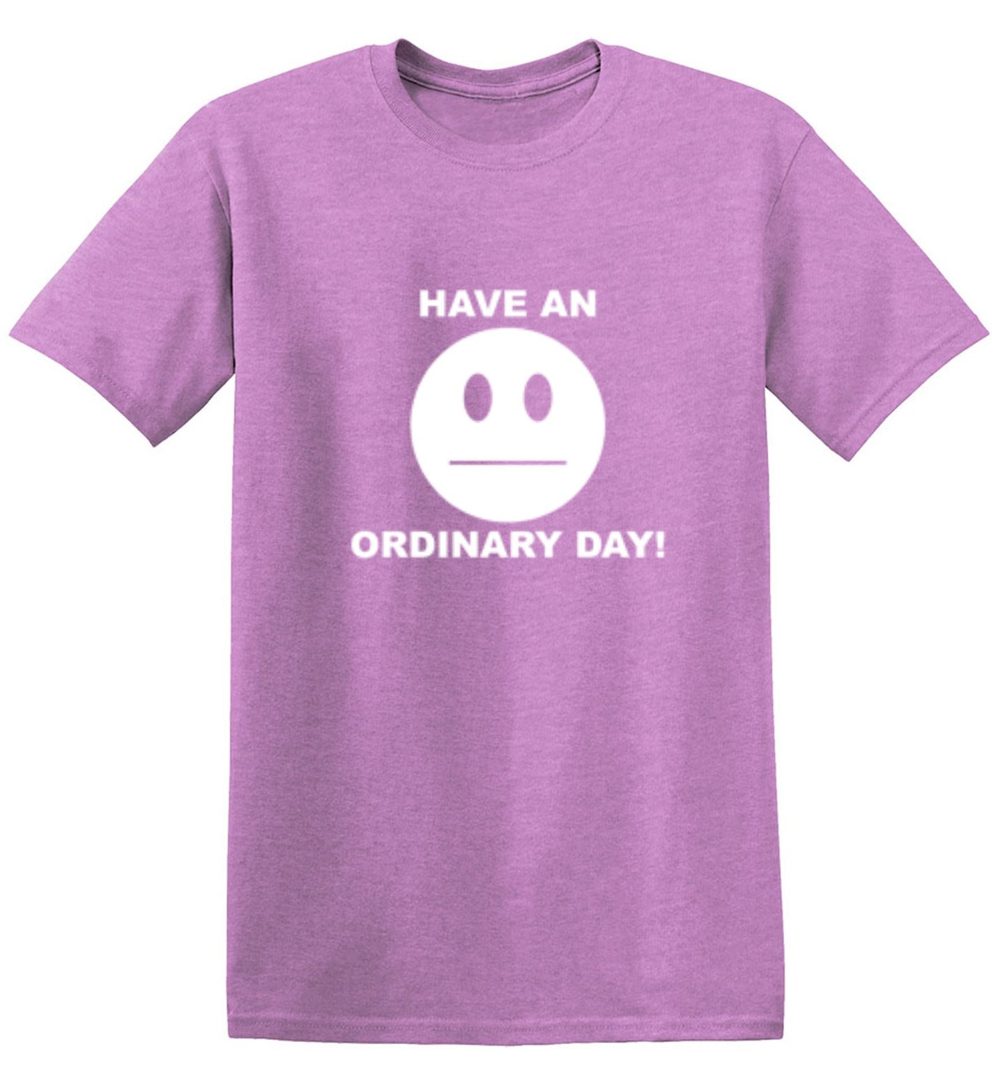 Funny T-Shirts design "Have An Ordinary Day!"