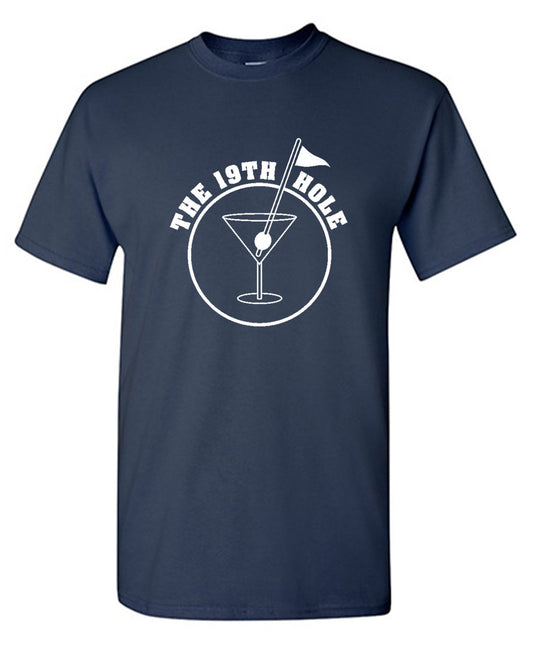 Funny T-Shirts design "The 19th Hole T-Shirt"