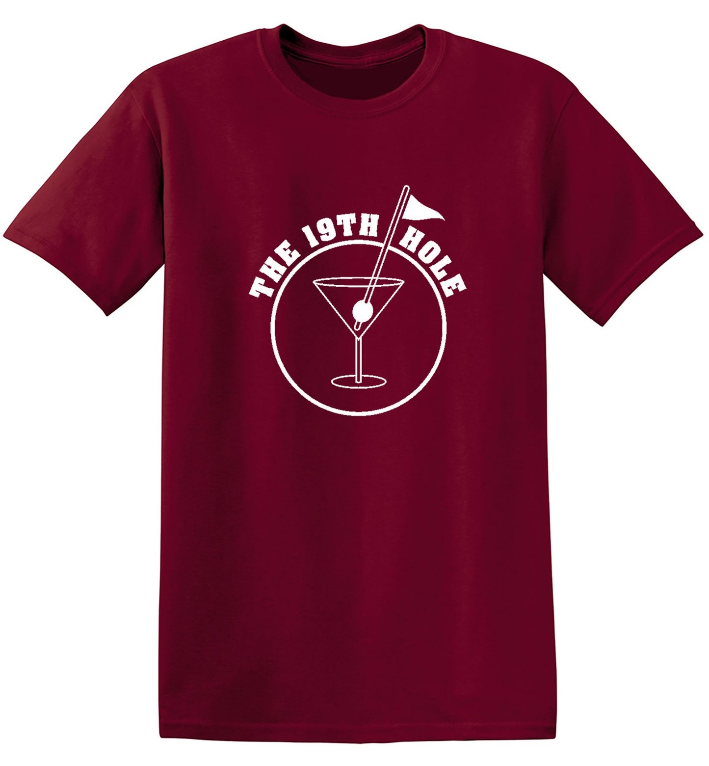 Funny T-Shirts design "The 19th Hole T-Shirt"