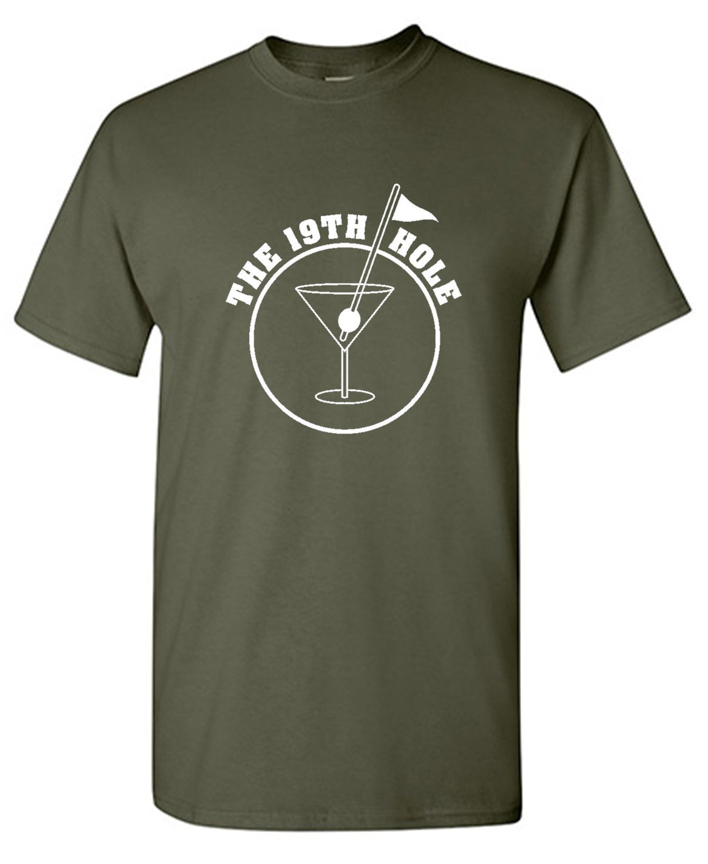 Funny T-Shirts design "The 19th Hole T-Shirt"