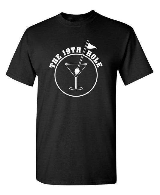 Funny T-Shirts design "The 19th Hole T-Shirt"