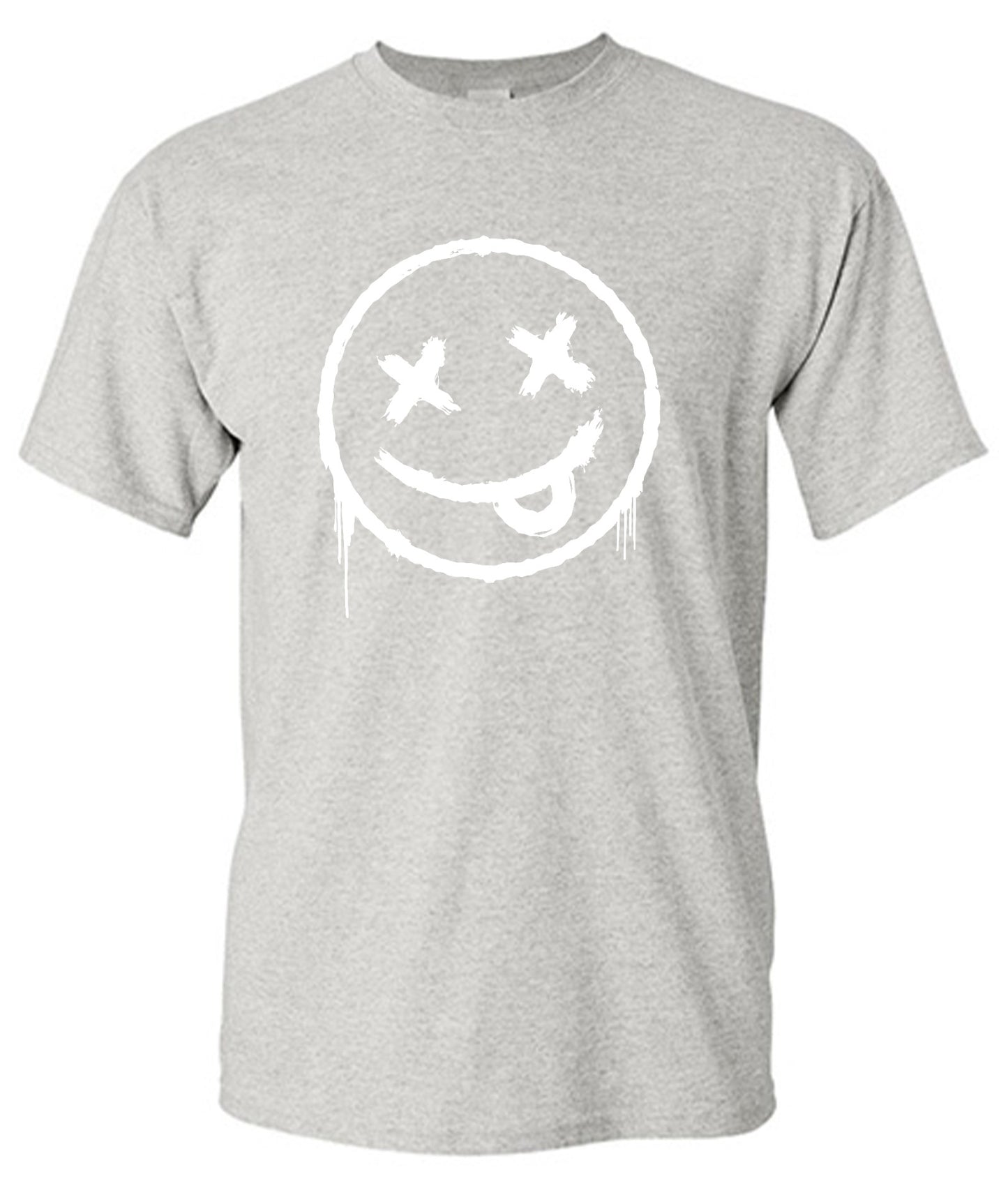 Funny T-Shirts design "Smile X Eyes Emoji Graphic Tee - Ring Spun Tee"