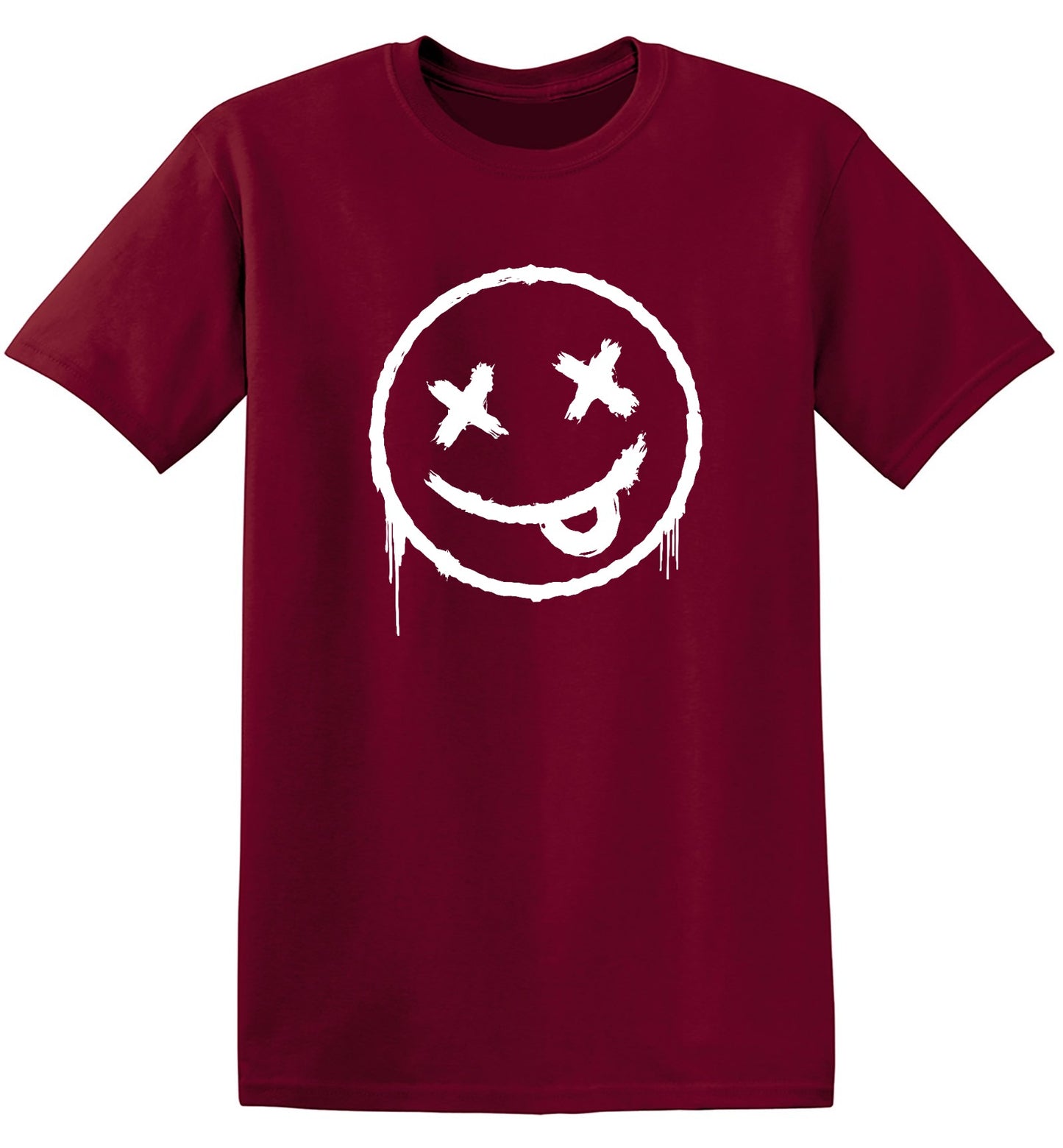 Funny T-Shirts design "Smile X Eyes Emoji Graphic Tee - Ring Spun Tee"