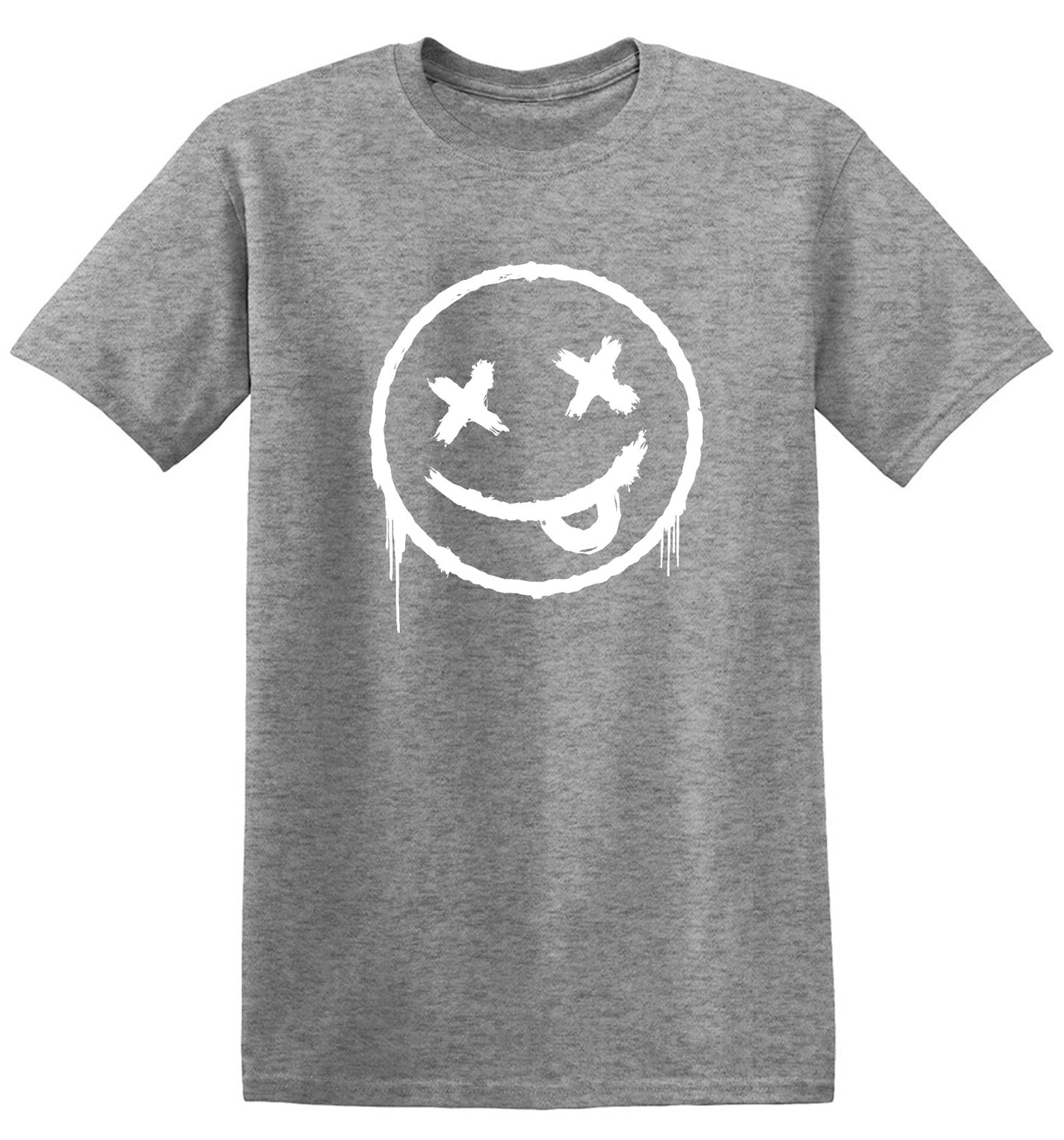 Funny T-Shirts design "Smile X Eyes Emoji Graphic Tee - Tall Tee"