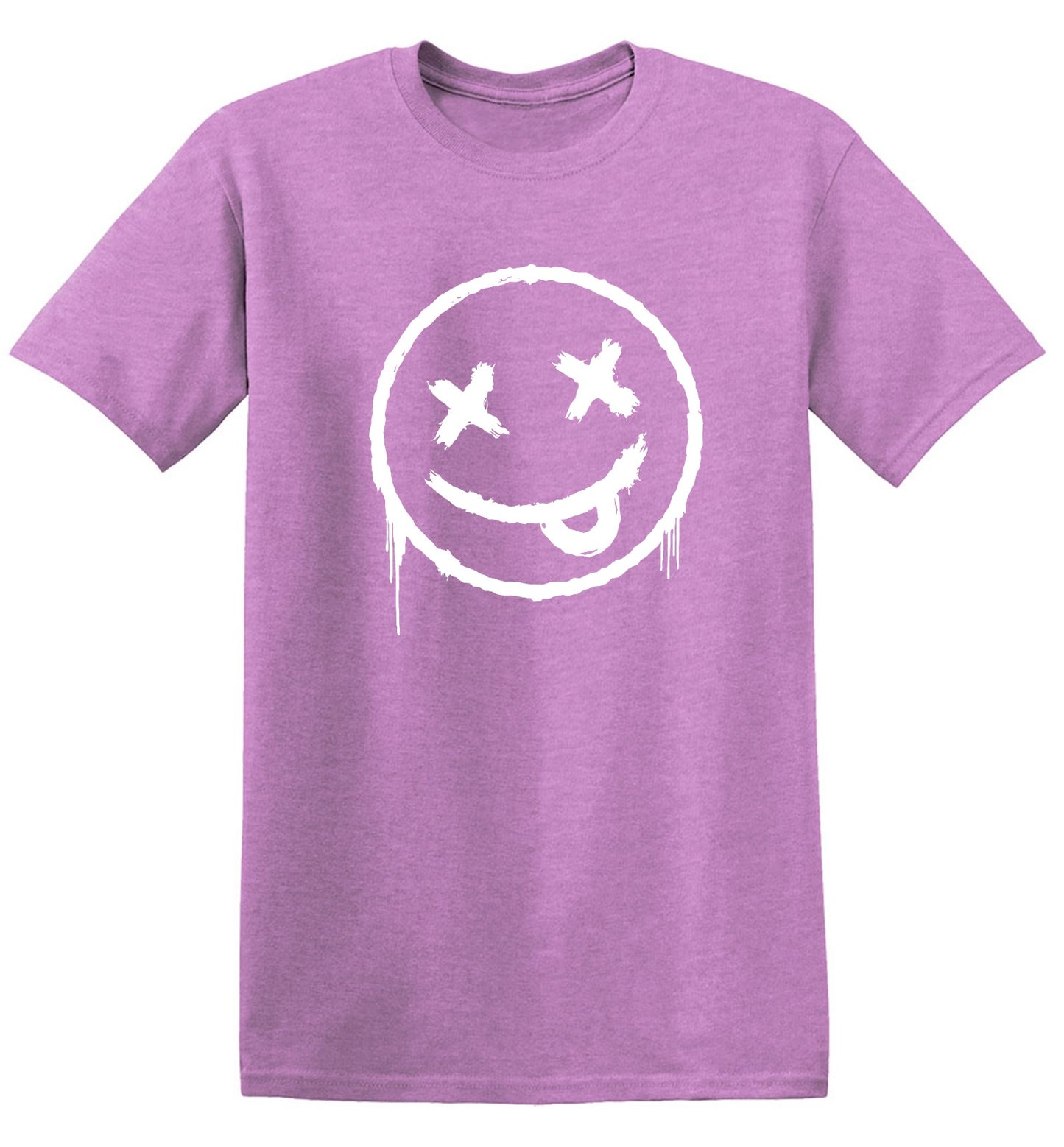 Funny T-Shirts design "Smile X Eyes Emoji Graphic Tee - Ring Spun Tee"