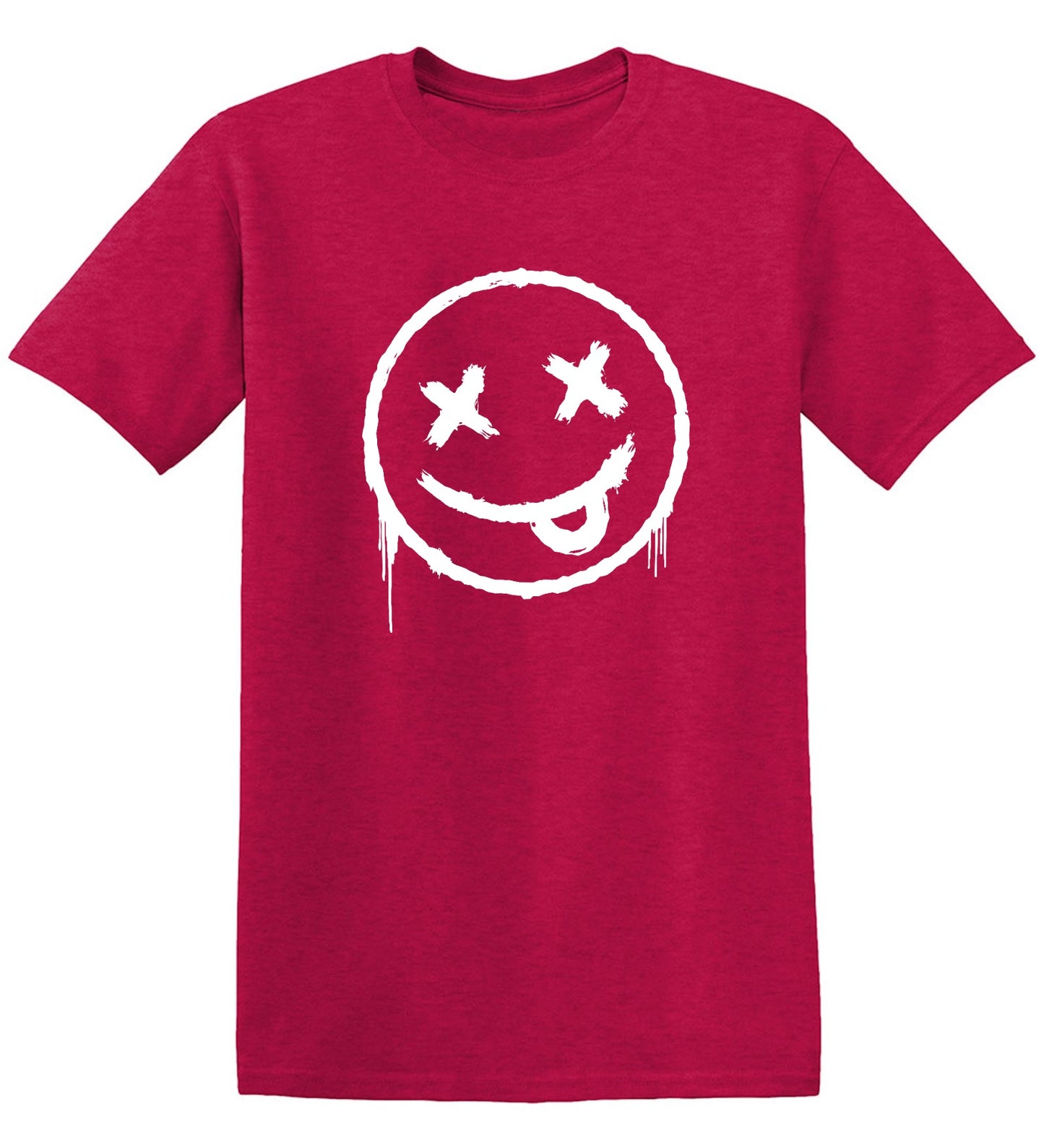 Funny T-Shirts design "Smile X Eyes Emoji Graphic Tee - Tall Tee"