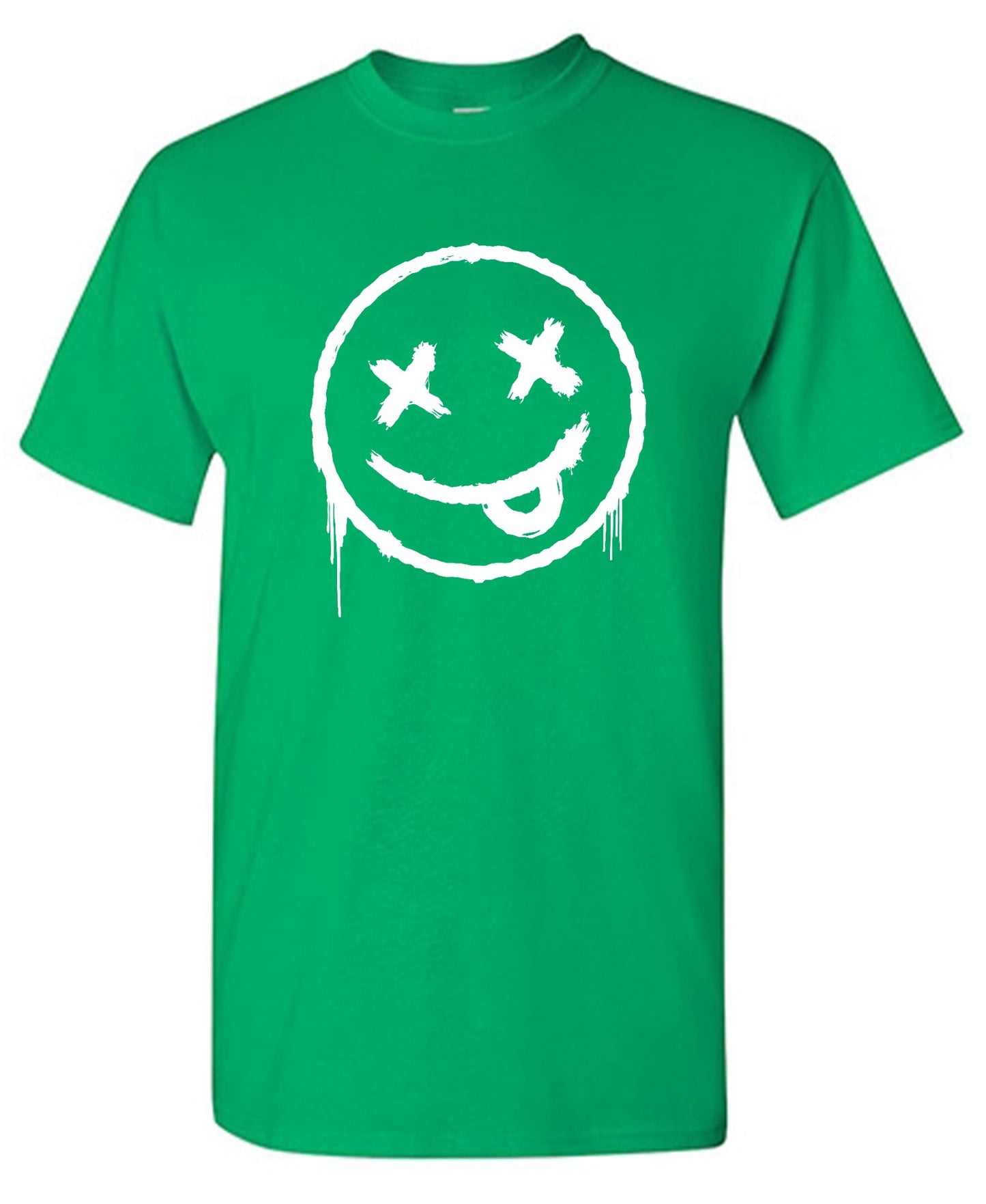 Funny T-Shirts design "Smile X Eyes Emoji Graphic Tee - Ring Spun Tee"