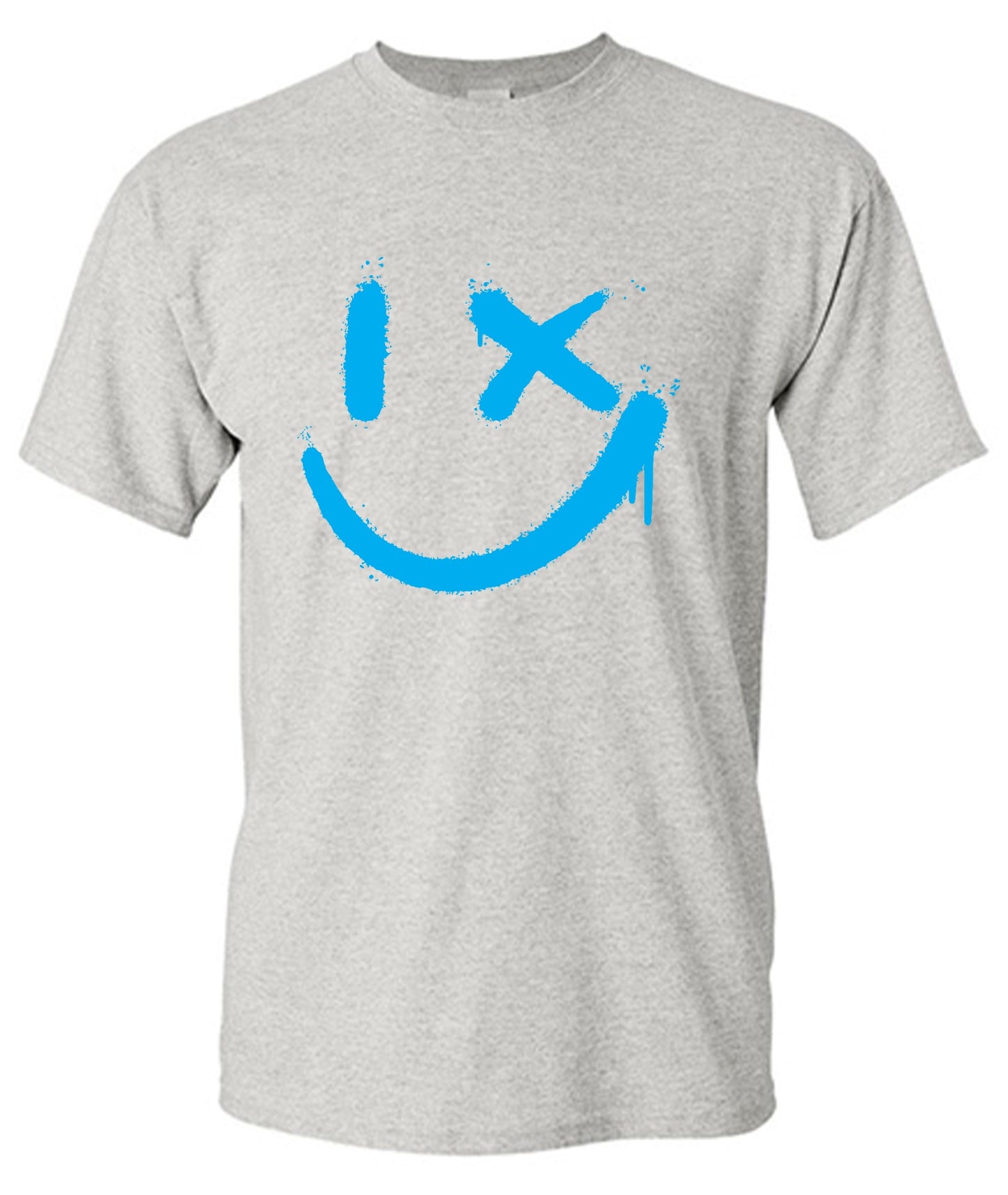 Funny T-Shirts design "Wink Smile Emoji Graphic Tee"