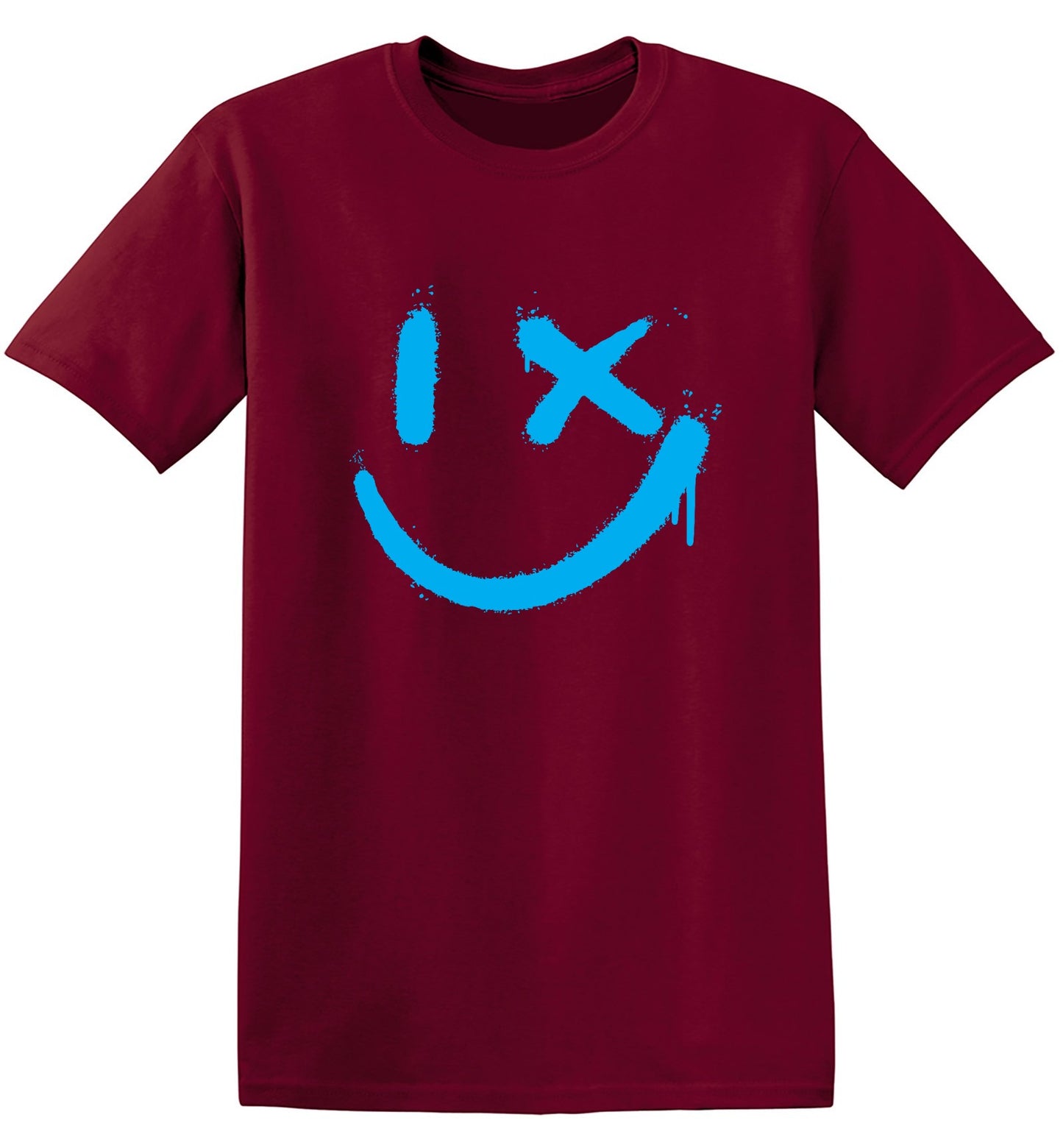 Funny T-Shirts design "Wink Smile Emoji Graphic Tee"