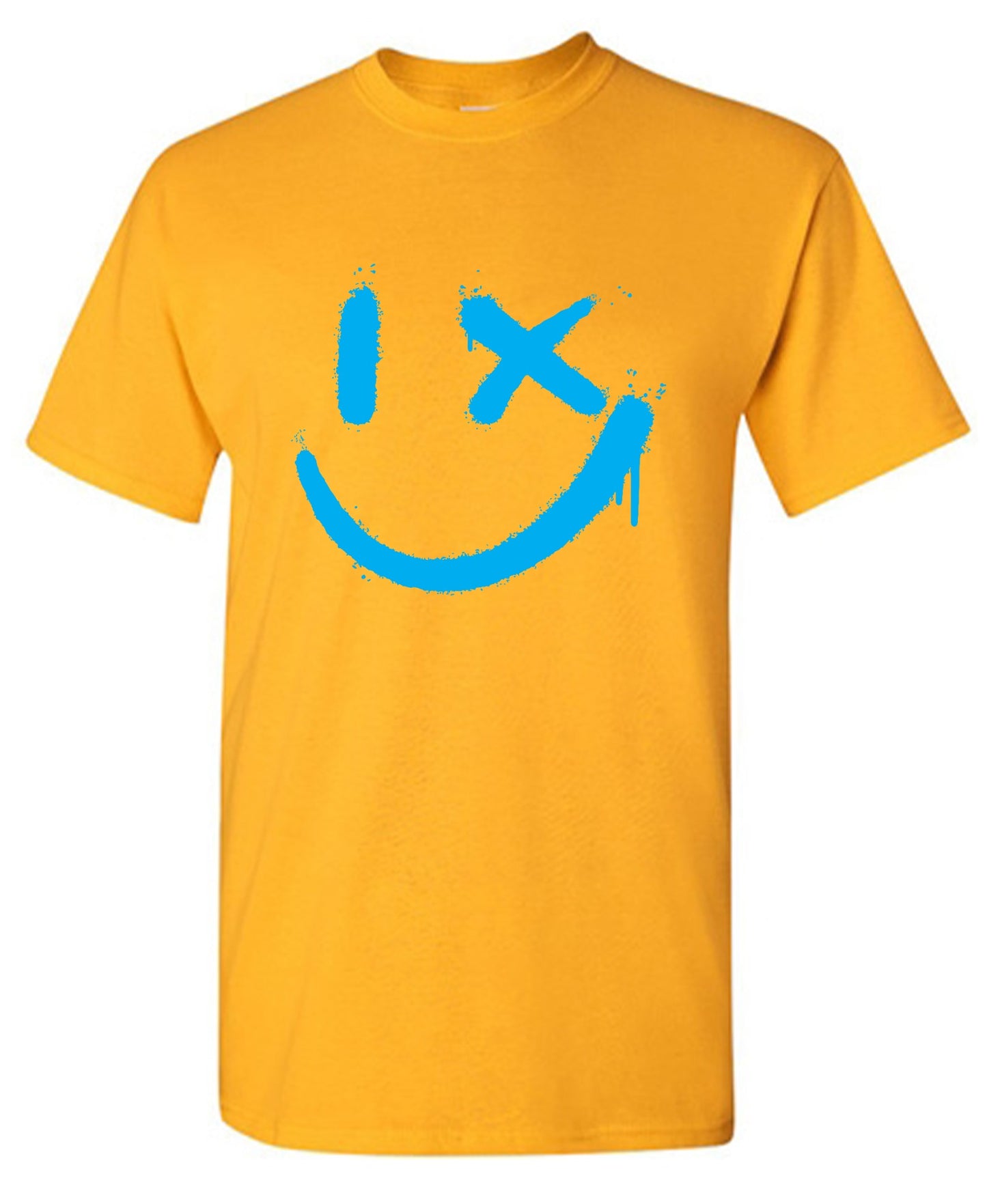 Funny T-Shirts design "Wink Smile Emoji Graphic Tee - Tall Tee"