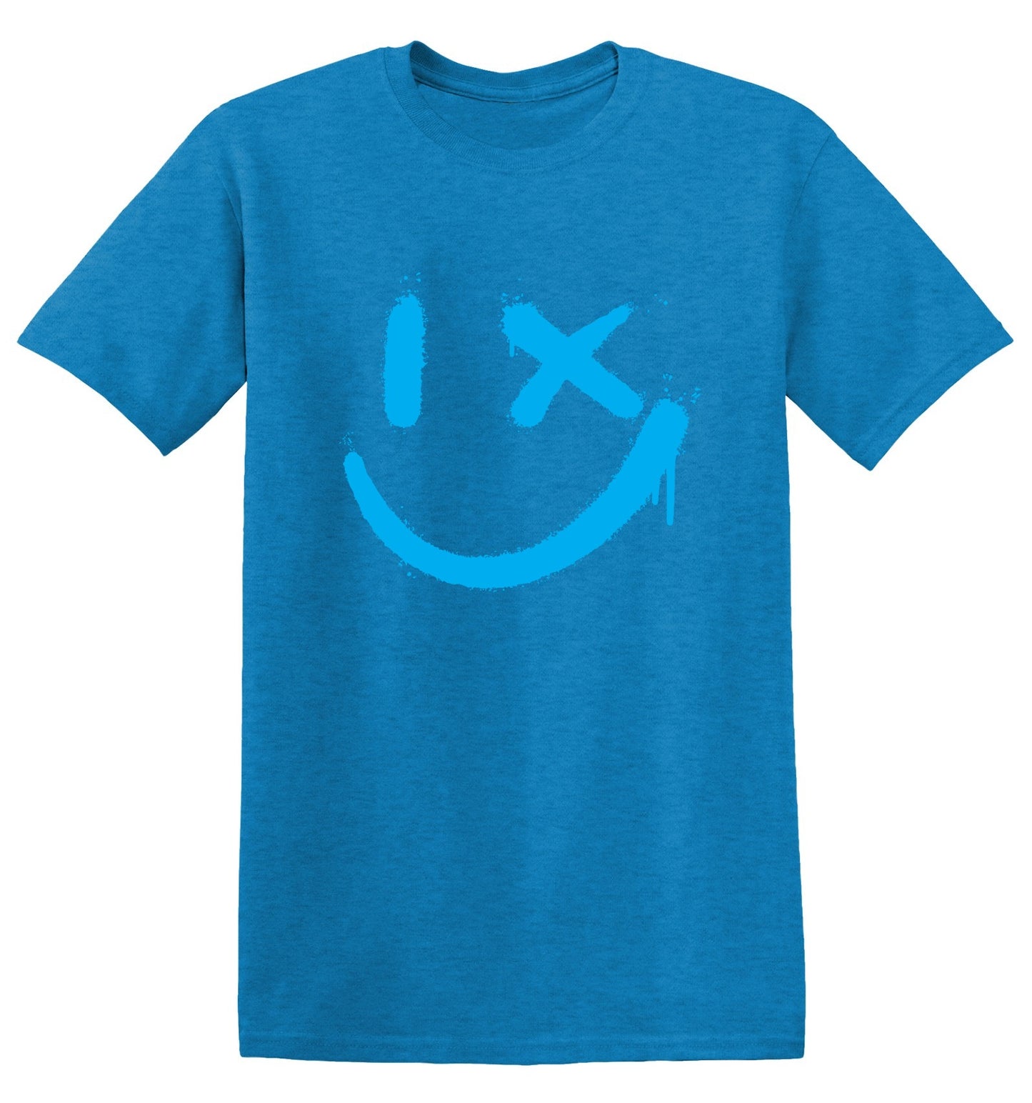 Funny T-Shirts design "Wink Smile Emoji Graphic Tee"