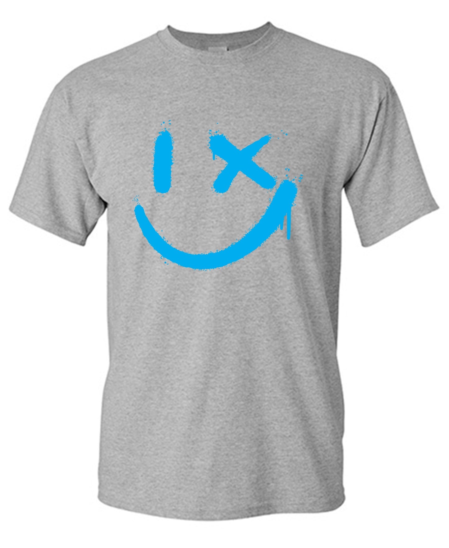 Funny T-Shirts design "Wink Smile Emoji Graphic Tee - Tall Tee"
