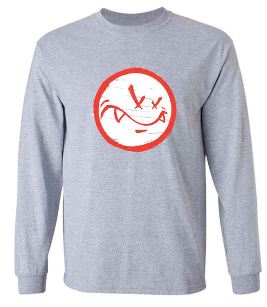 Funny T-Shirts design "Vampire X Eyes, Graphic Tee - Long Sleeve"