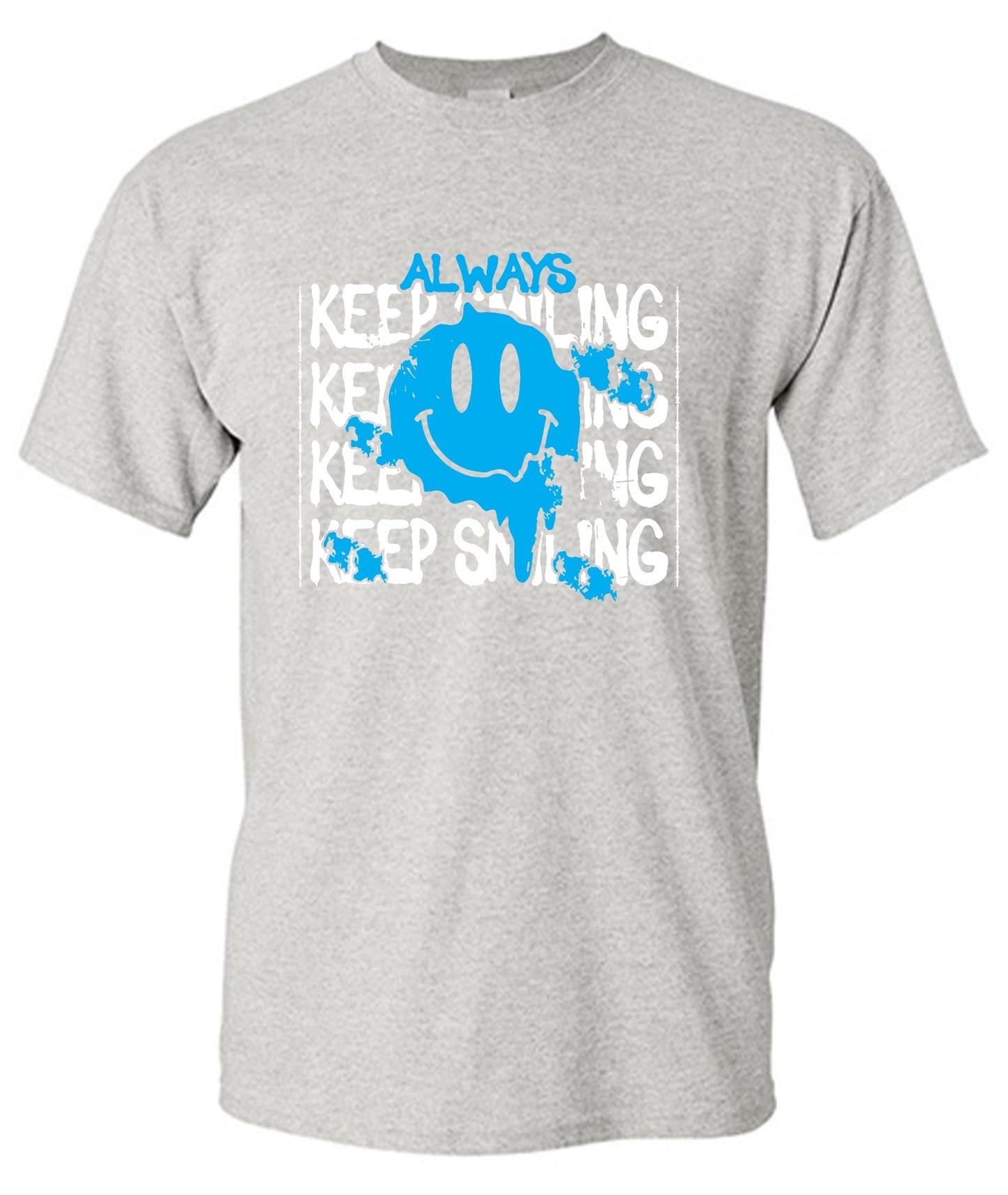 Funny T-Shirts design "Always Keep Smiling Graphic Tee"