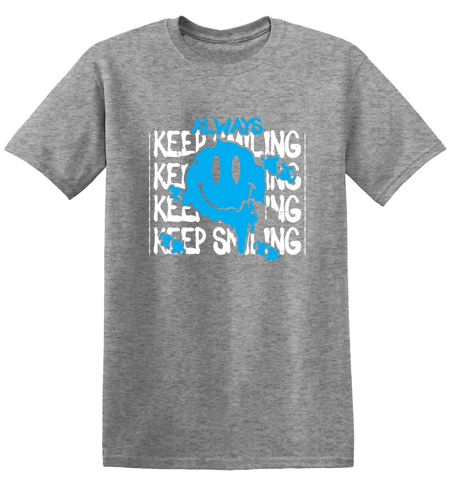 Funny T-Shirts design "Always Keep Smiling Graphic Tee"