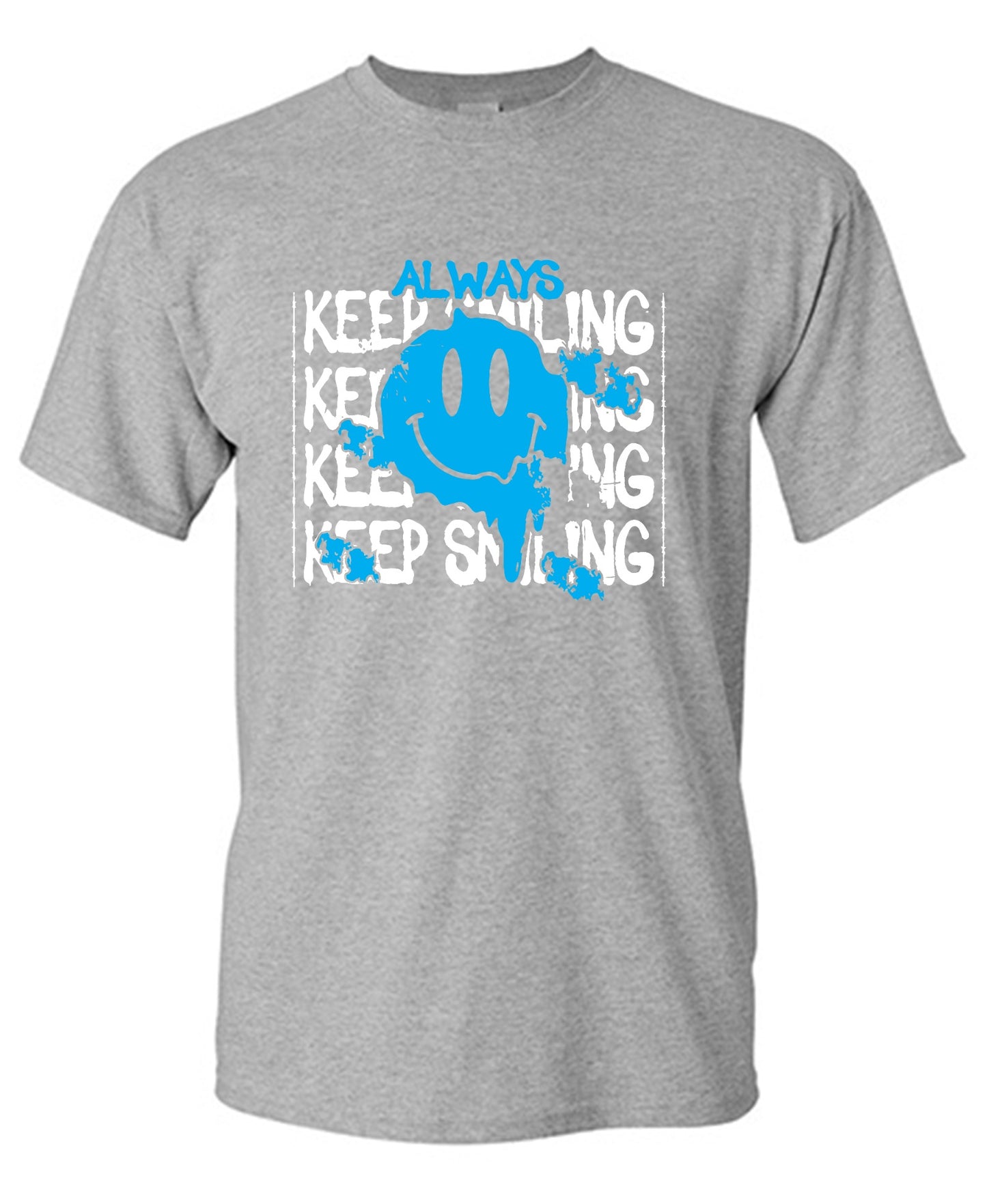 Funny T-Shirts design "Always Keep Smiling Graphic Tee"