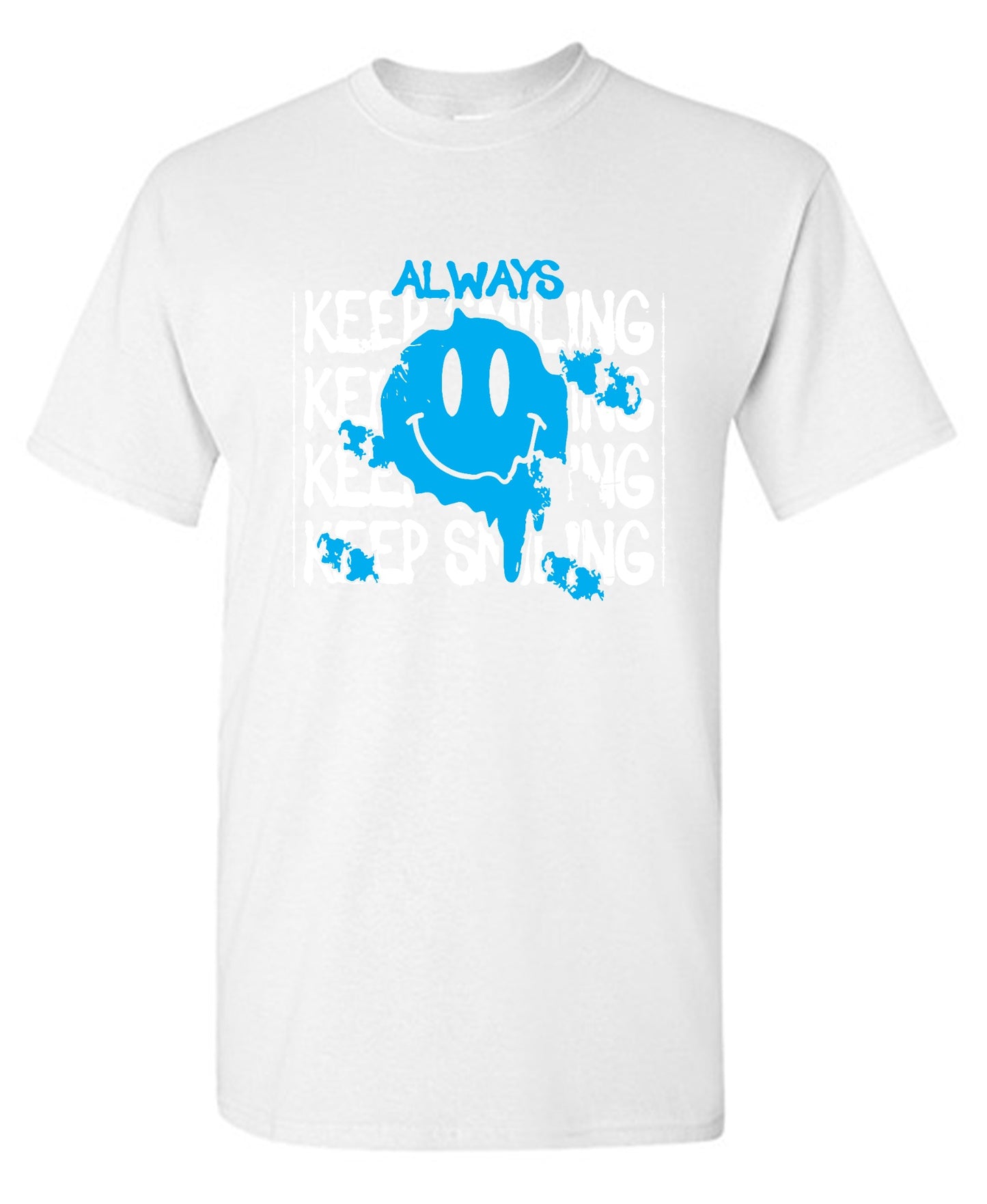 Funny T-Shirts design "Always Keep Smiling Graphic Tee"