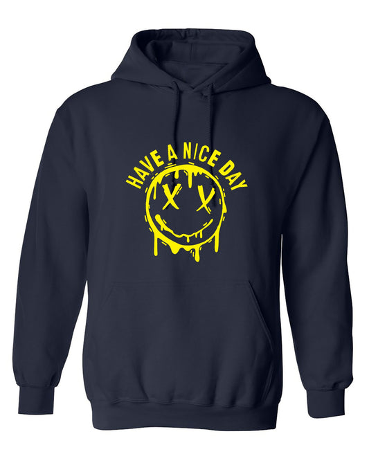 Funny T-Shirts design "Smile X Eyes, Have A Nice Day Tee - Hoodie"