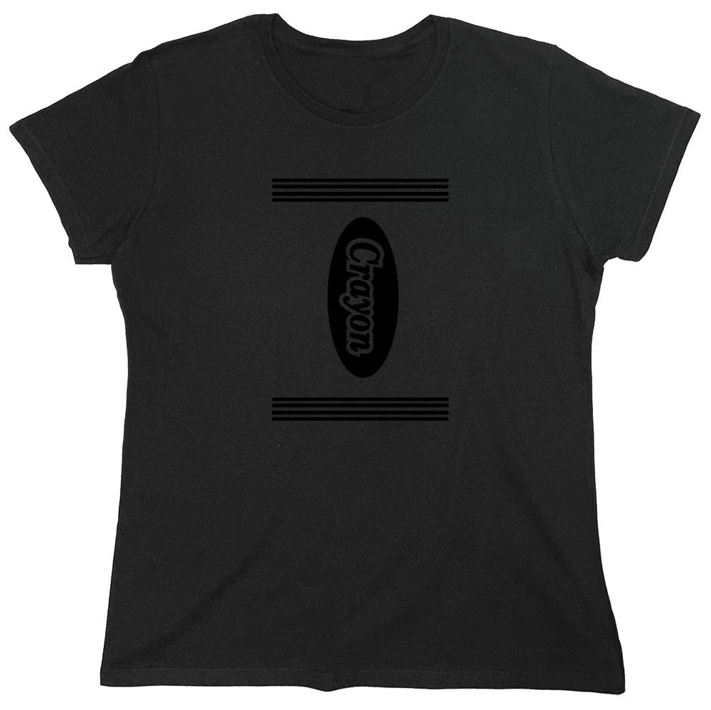 Funny T-Shirts design "'Crayon' Tee, Crayon Lovers Tee - Womens"