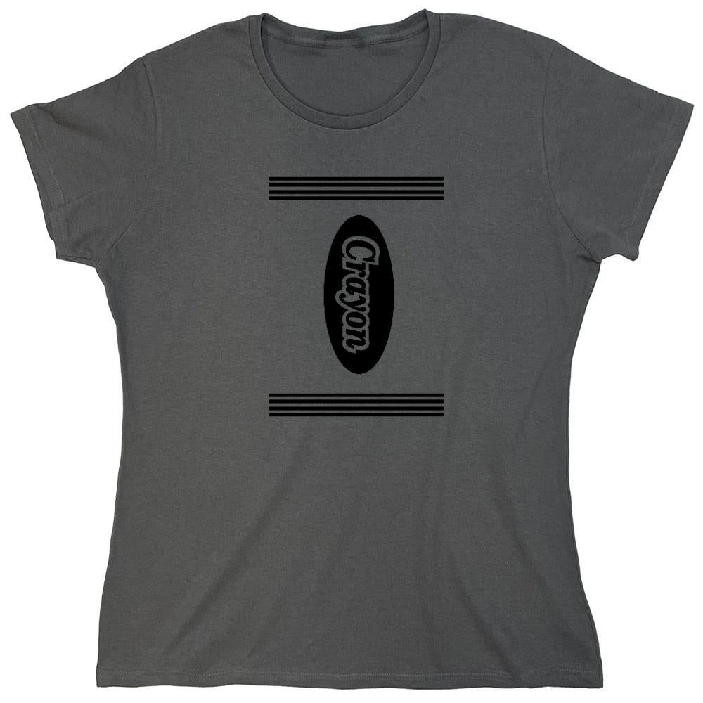 Funny T-Shirts design "'Crayon' Tee, Crayon Lovers Tee - Womens"